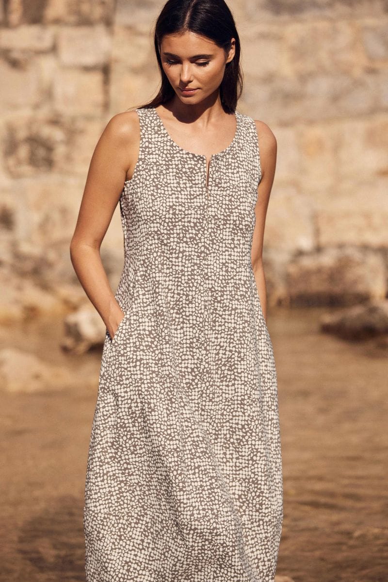 PERUZZI Print Stretch Dress