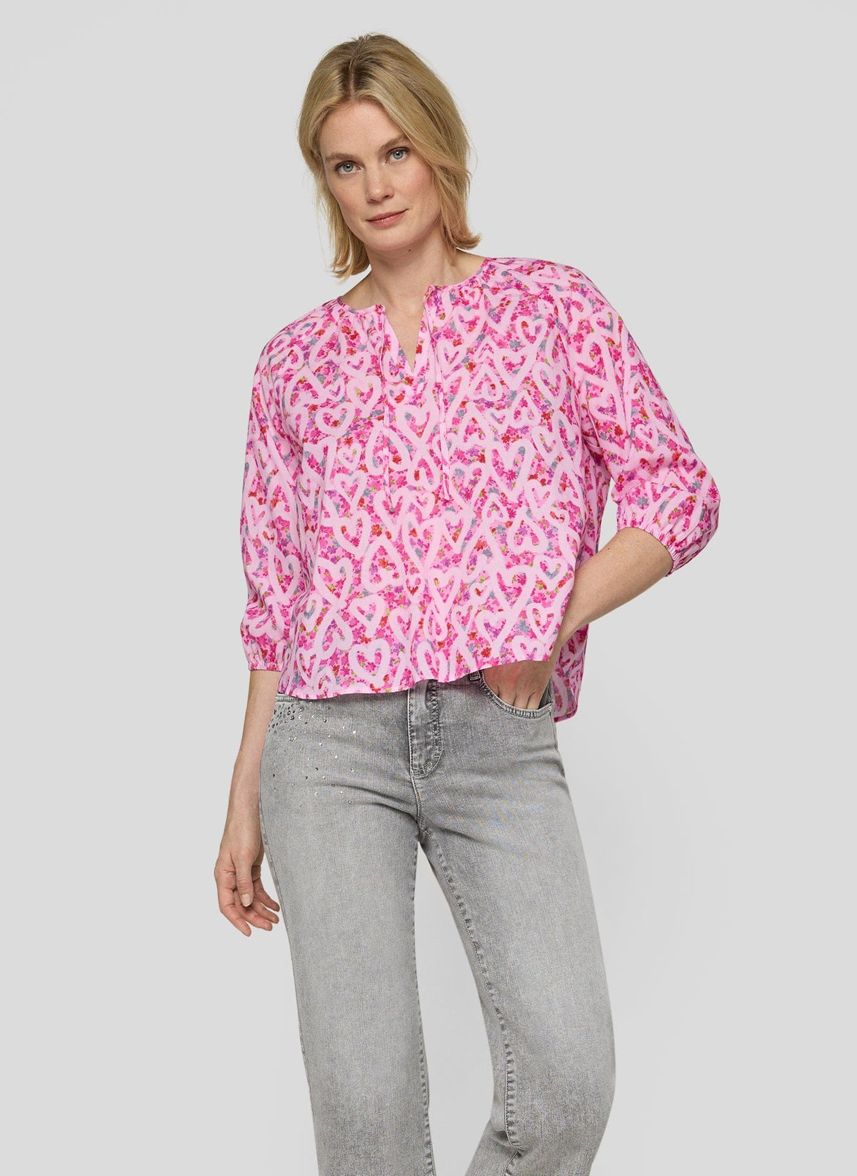 RABE Floral Blouse