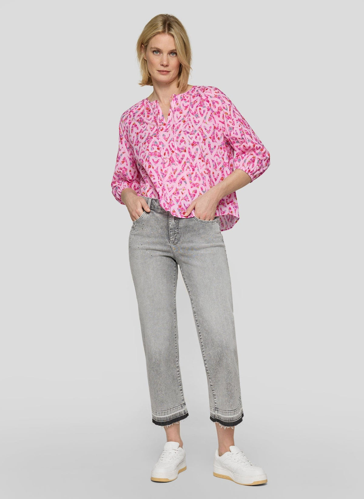 RABE Floral Blouse