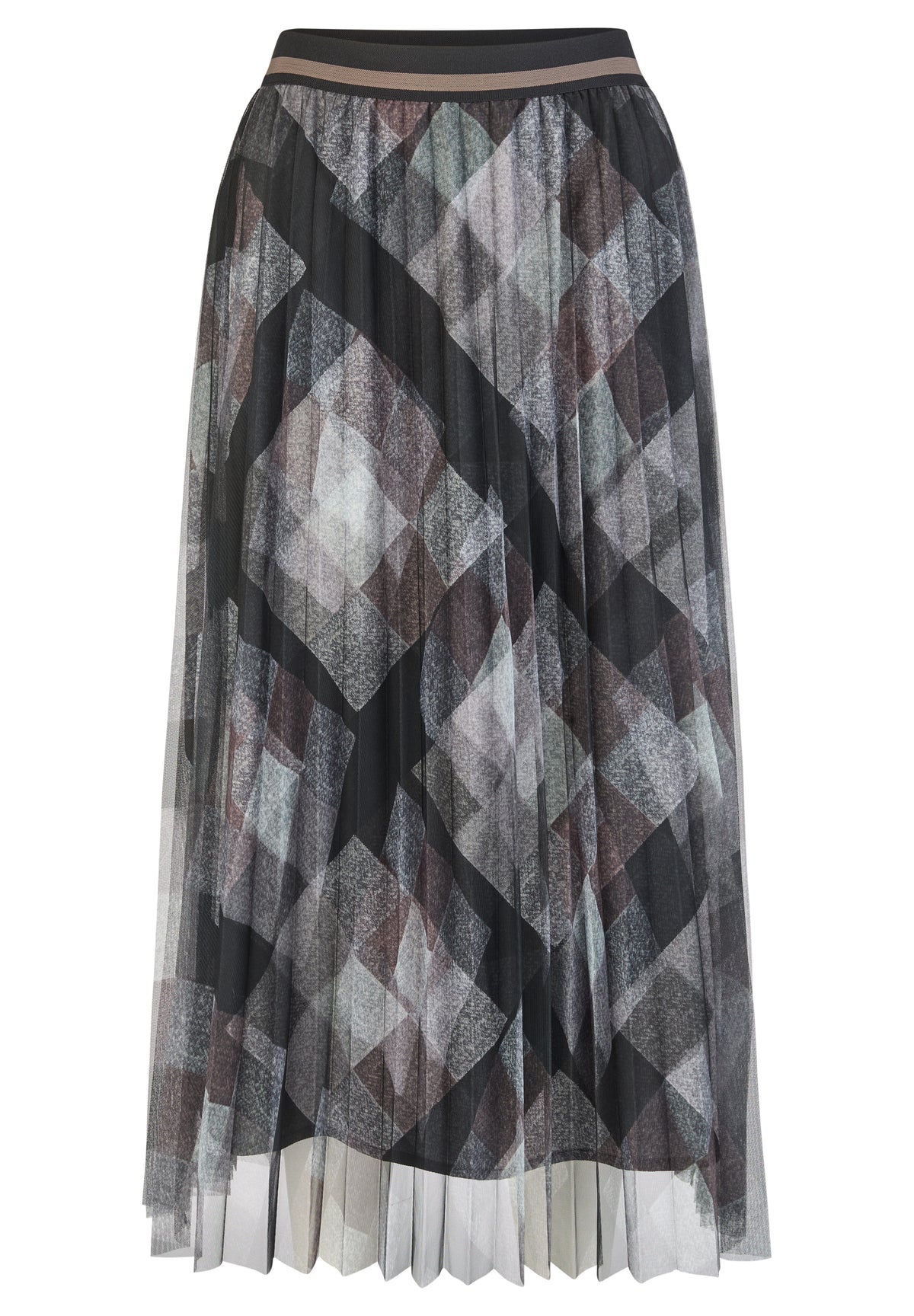 RABE Mesh Pleat Skirt