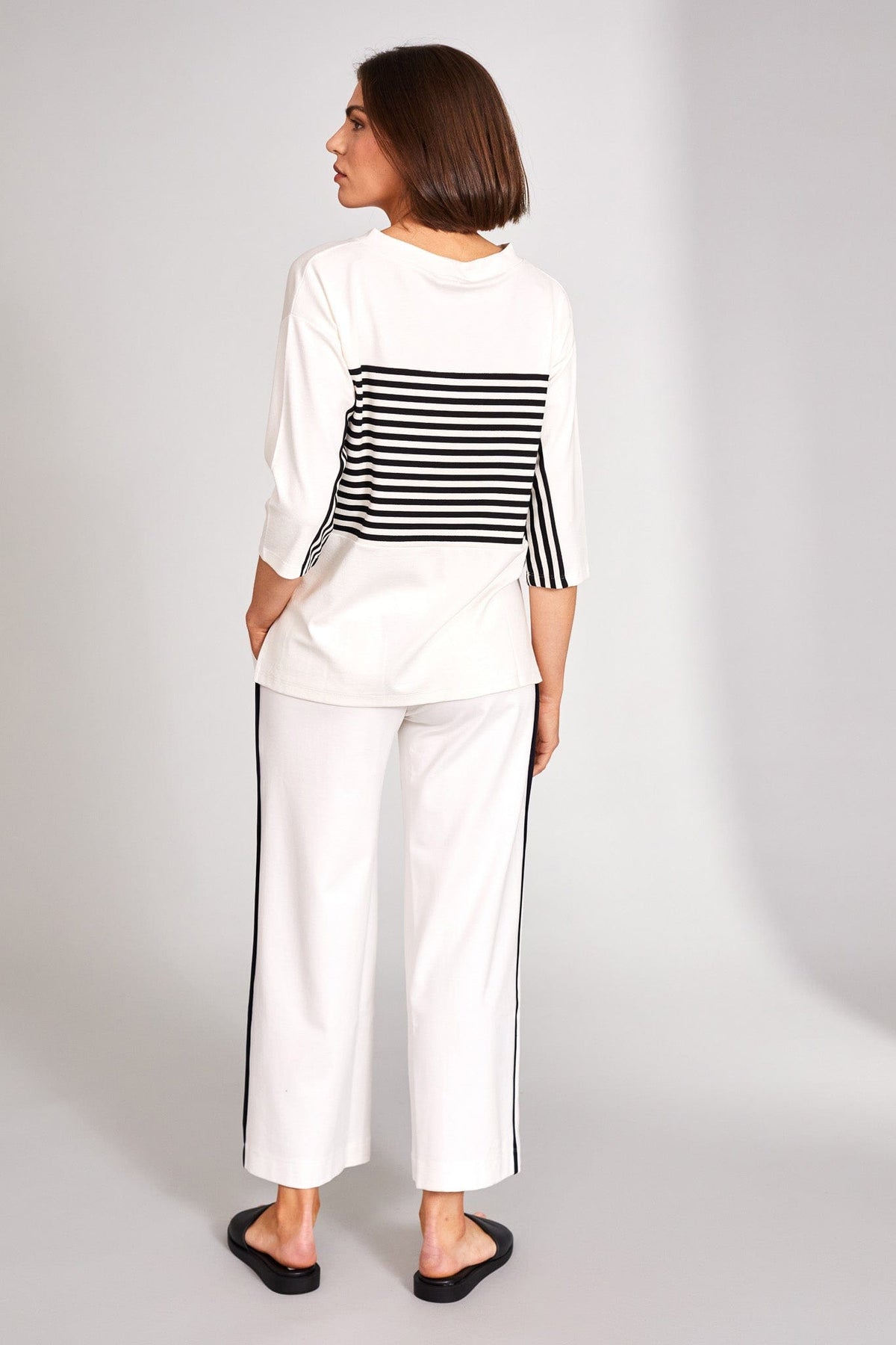 PERUZZI Continous Stripe Top