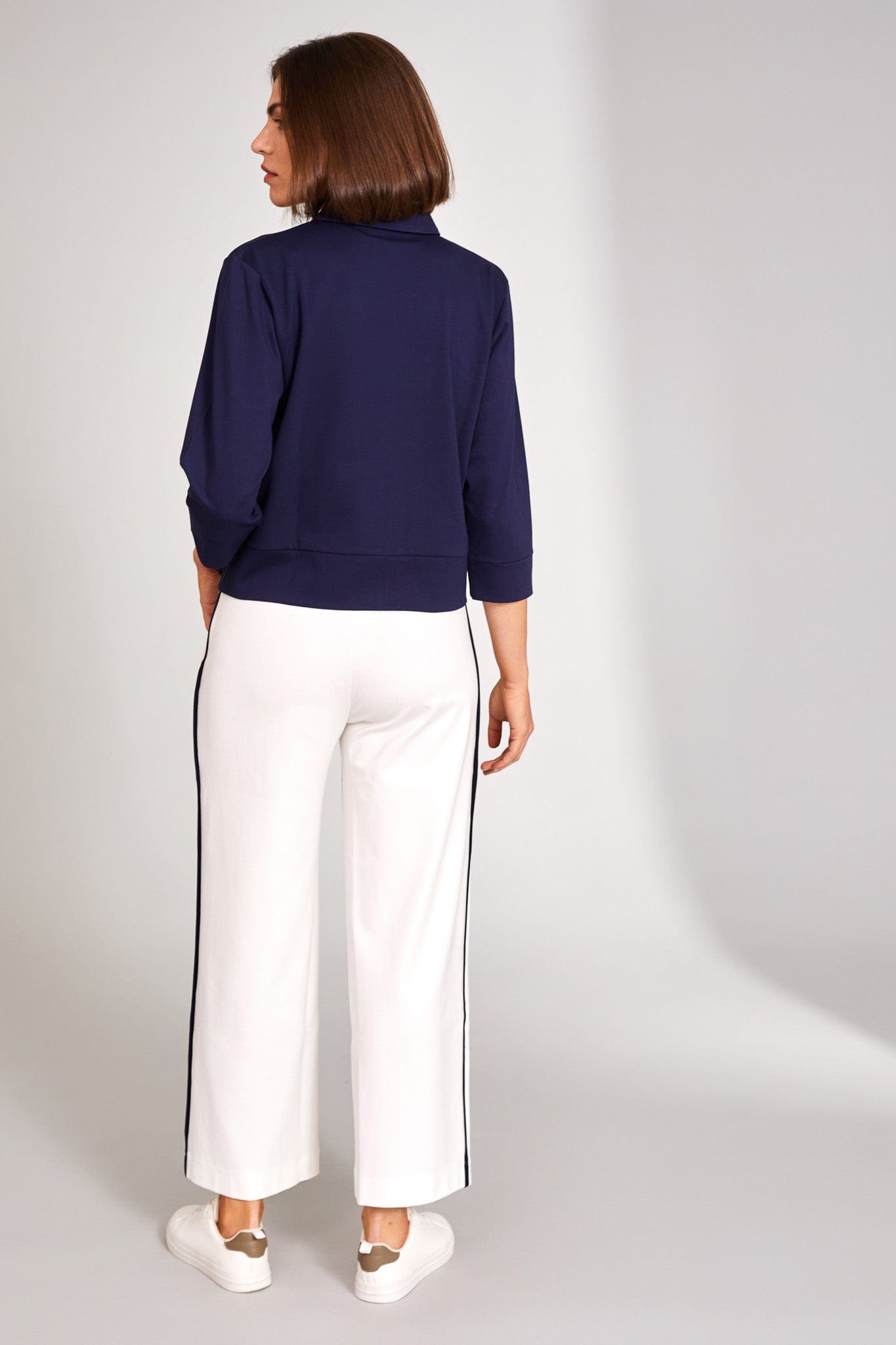meanswhile: Beige Side Zip Trousers | SSENSE