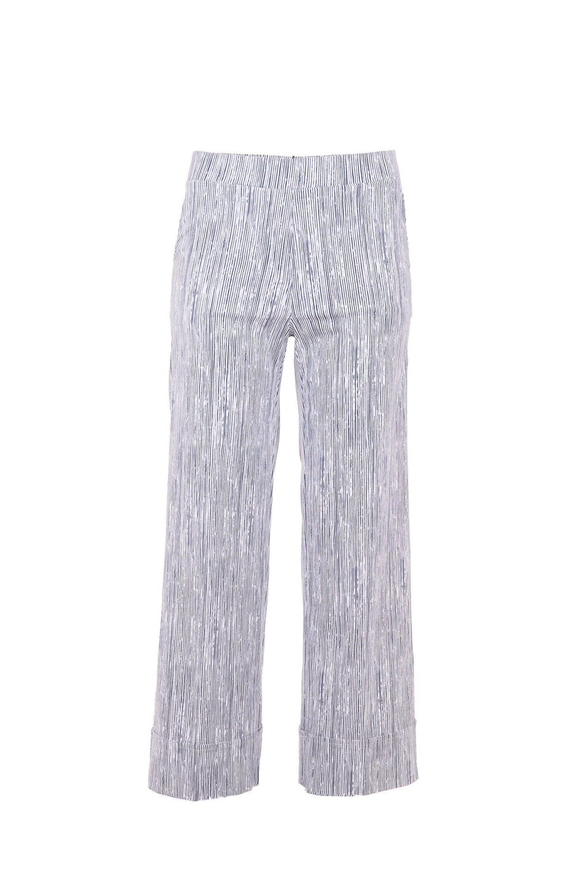 PERUZZI Stripe Crop Trouser