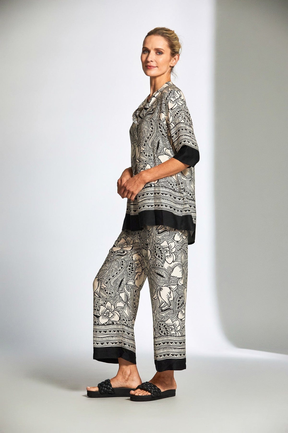 PERUZZI Woodblock Print Trouser