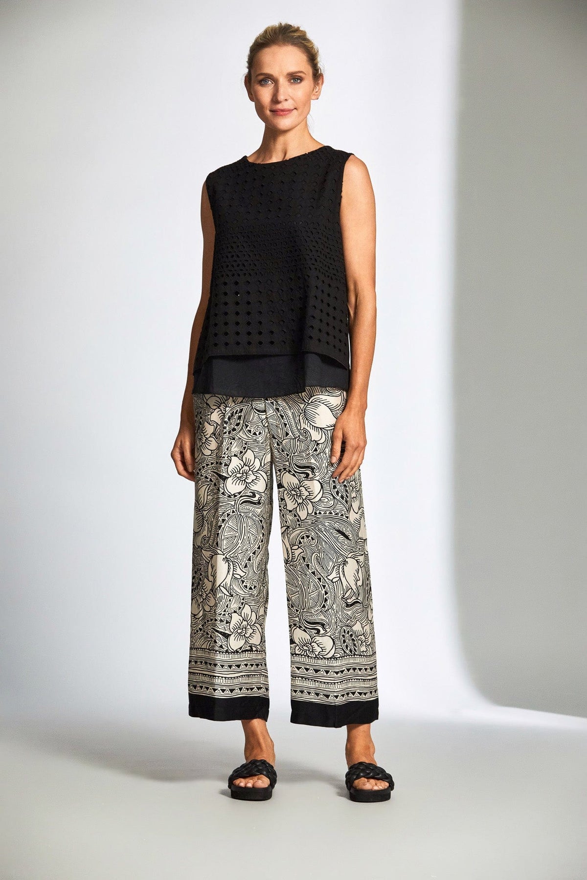 PERUZZI Woodblock Print Trouser