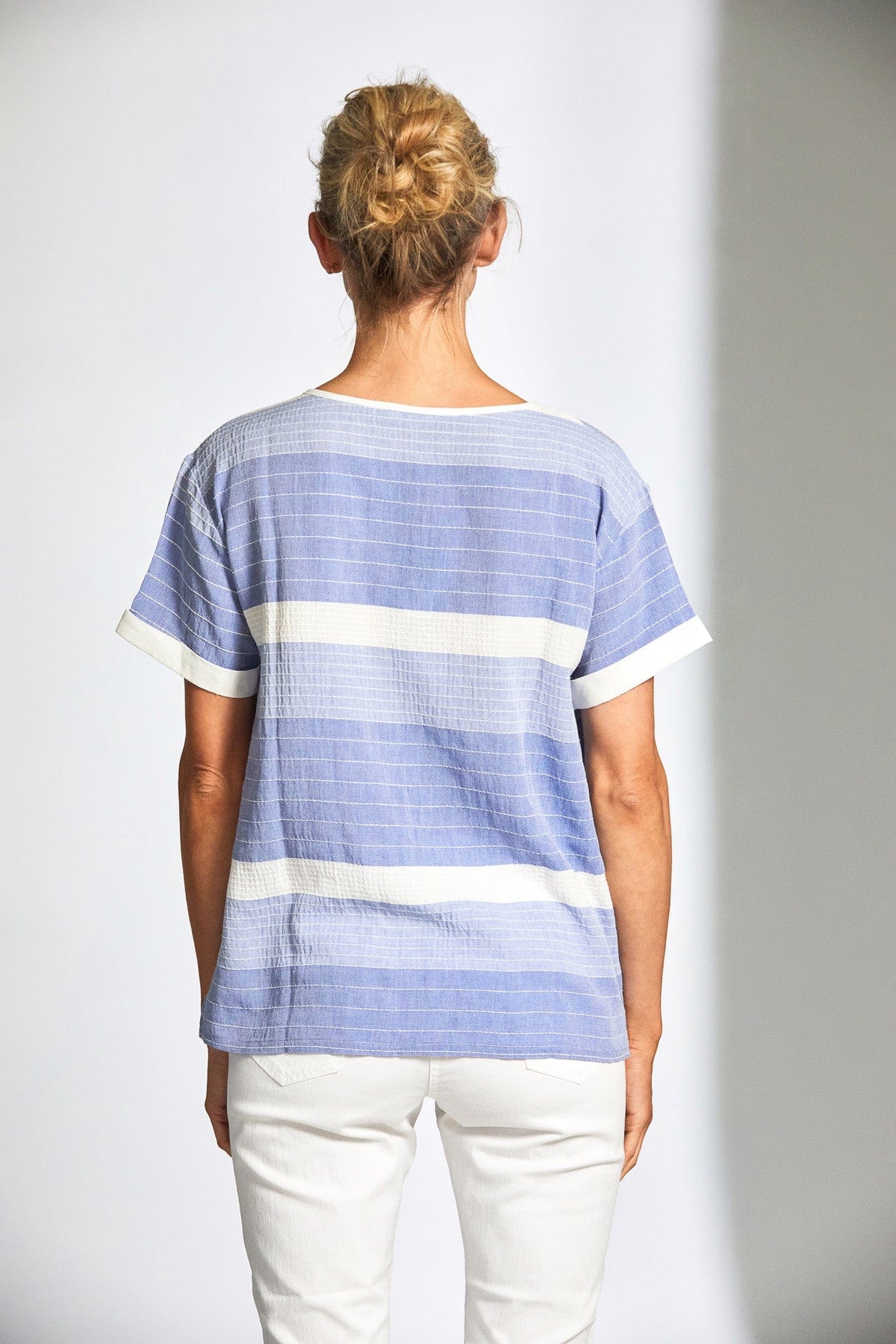 PERUZZI Stitch Stripe Top