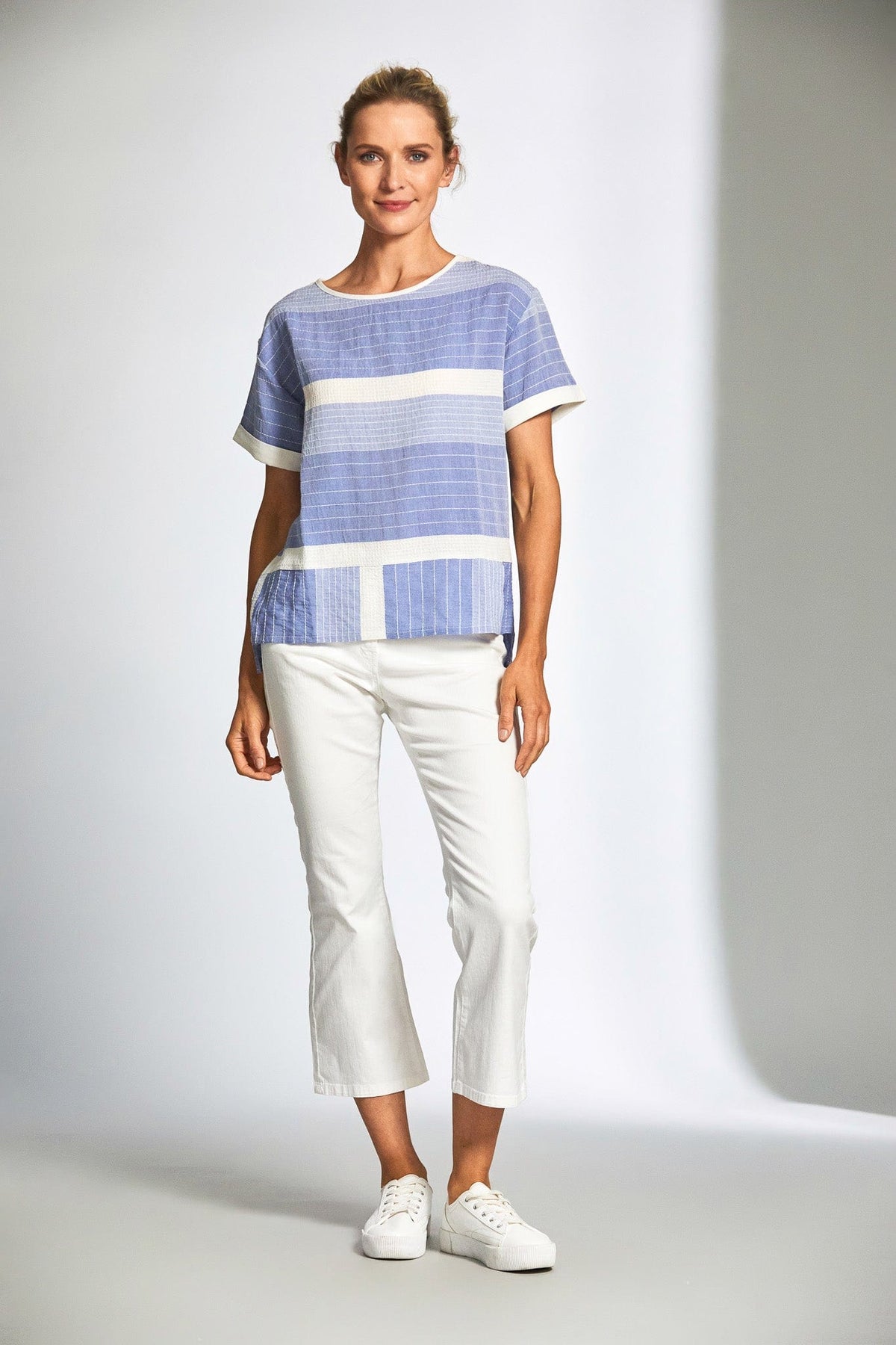 PERUZZI Stitch Stripe Top