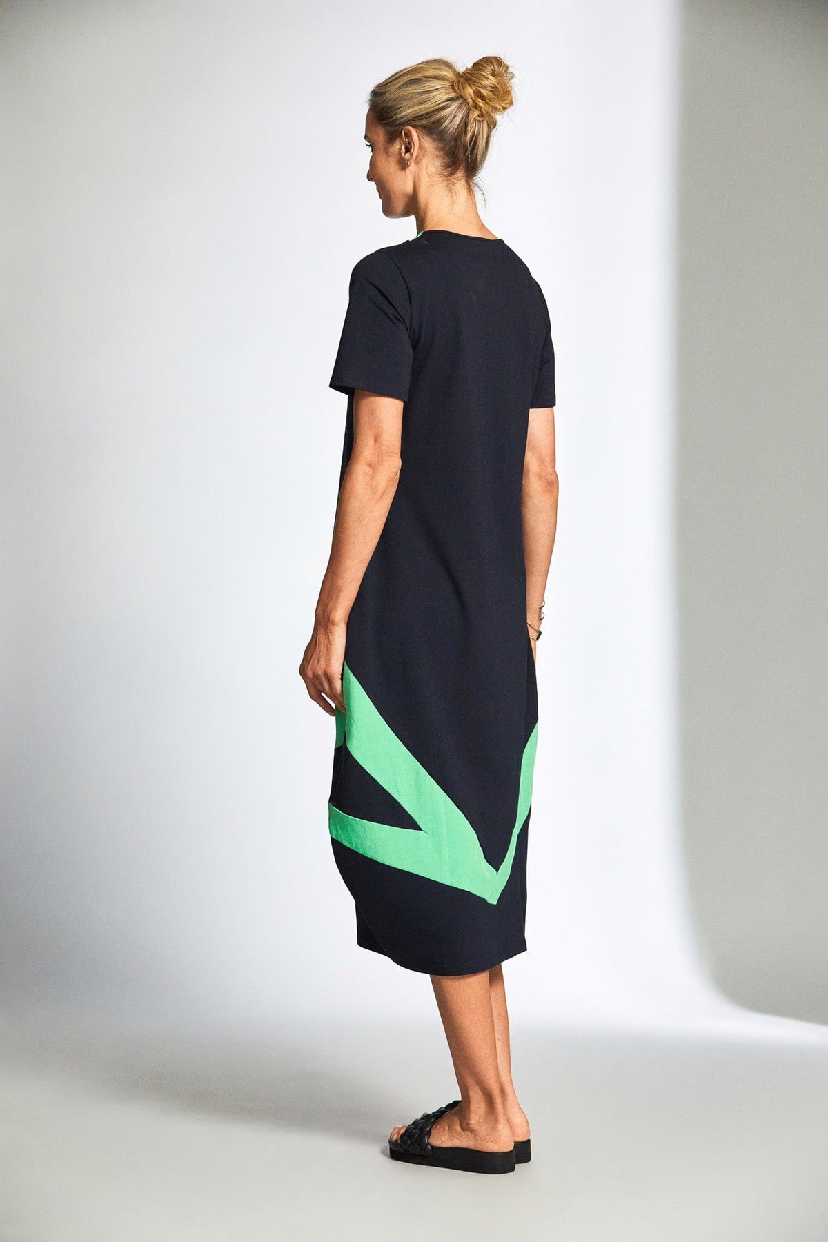 PERUZZI Contrast Triangle Dress