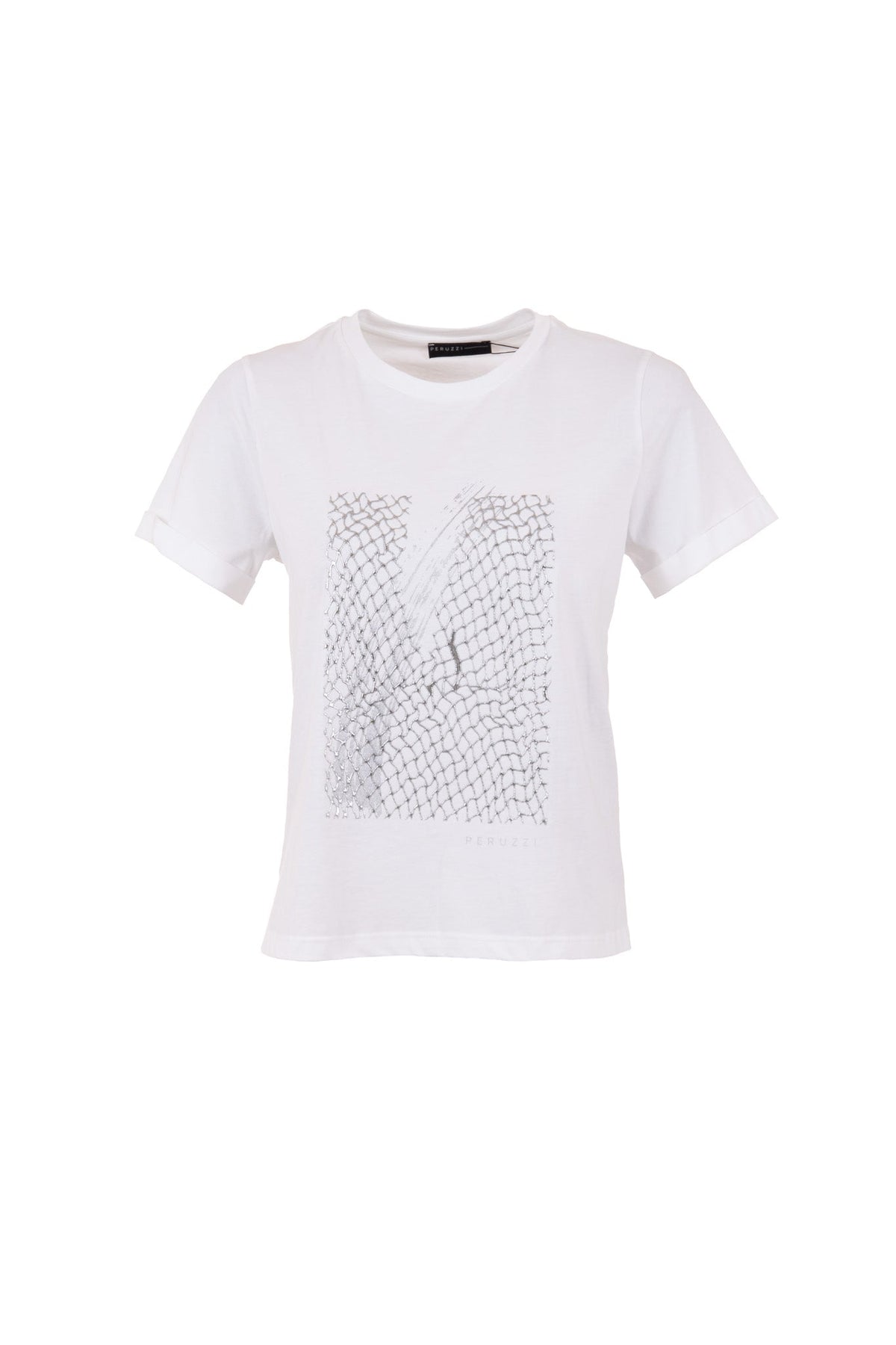 PERUZZI Mesh Print T-Shirt