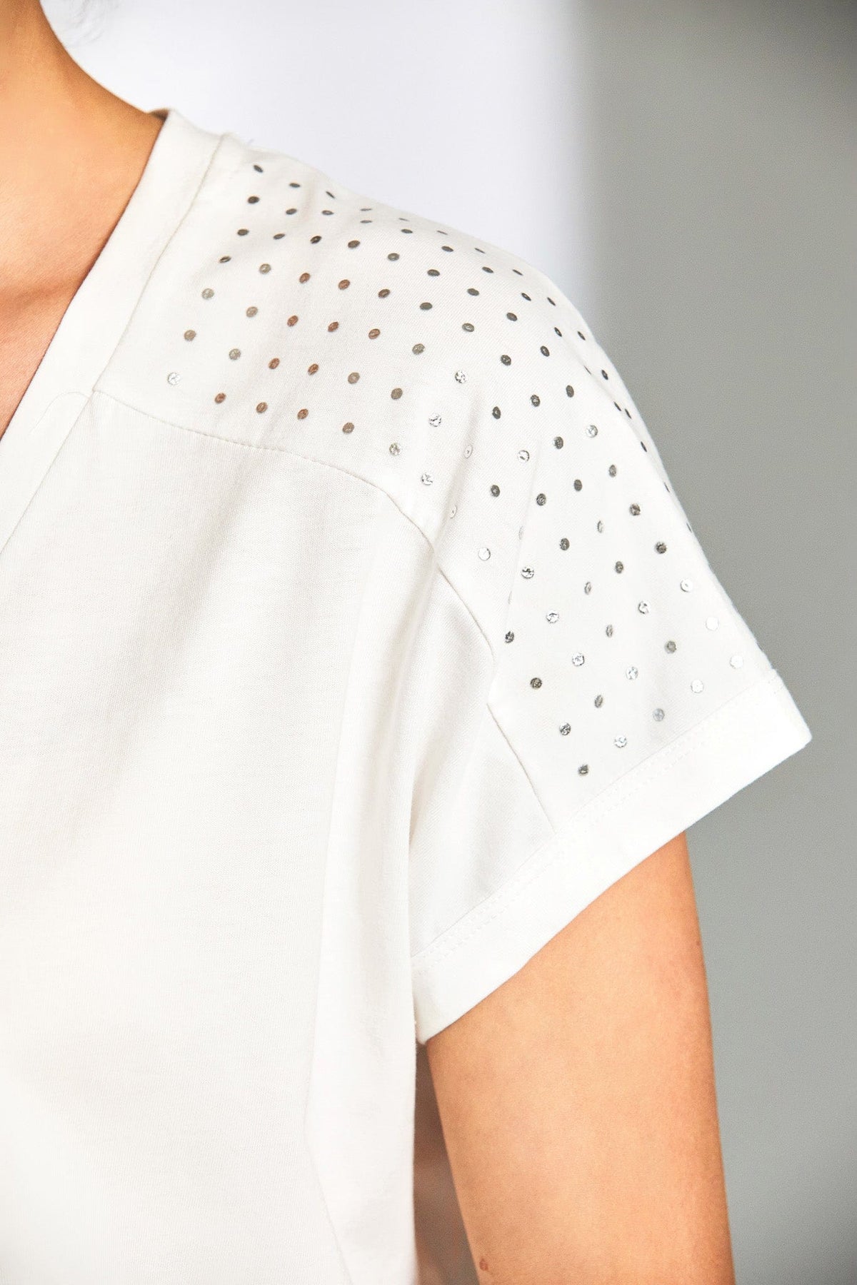 PERUZZI Metallic Dot T-Shirt