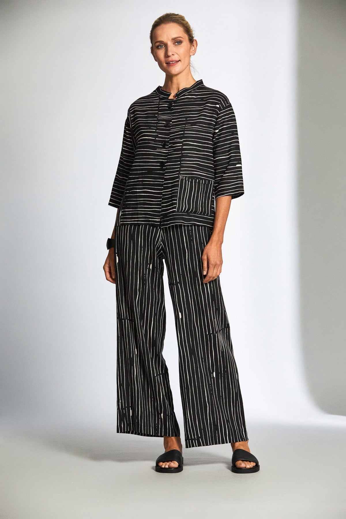 PERUZZI Broken Stripe Trousers