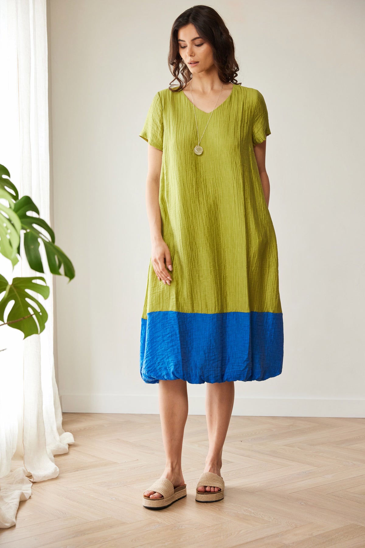 PERUZZI Two Tone Dress