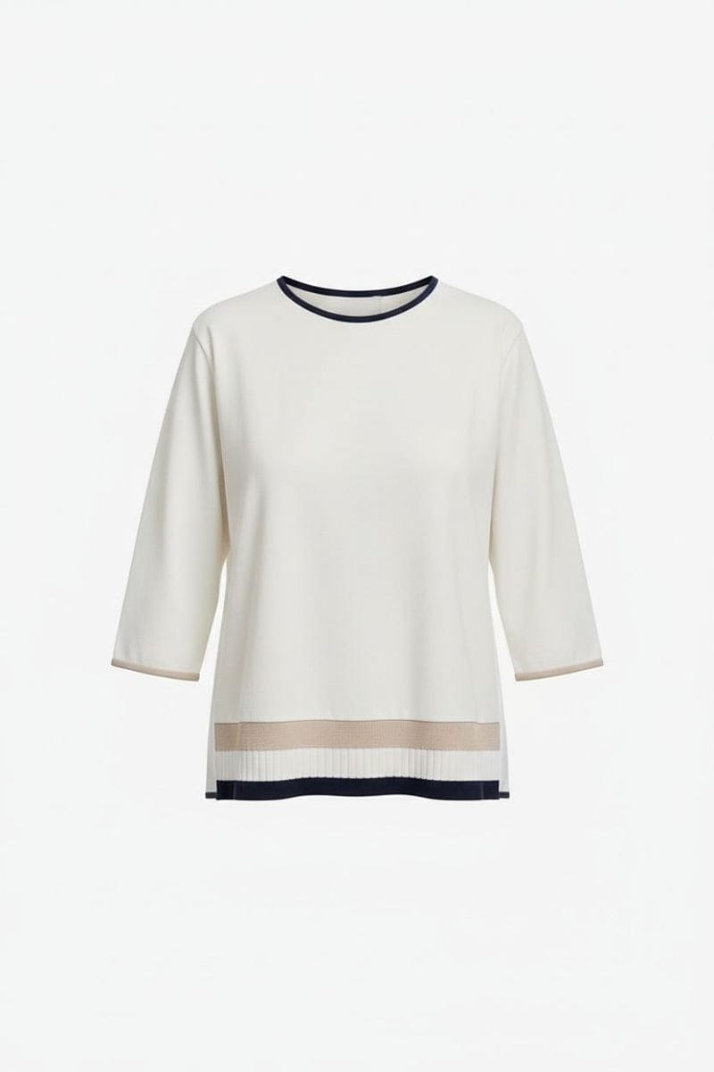 PERUZZI Knit Detail Top