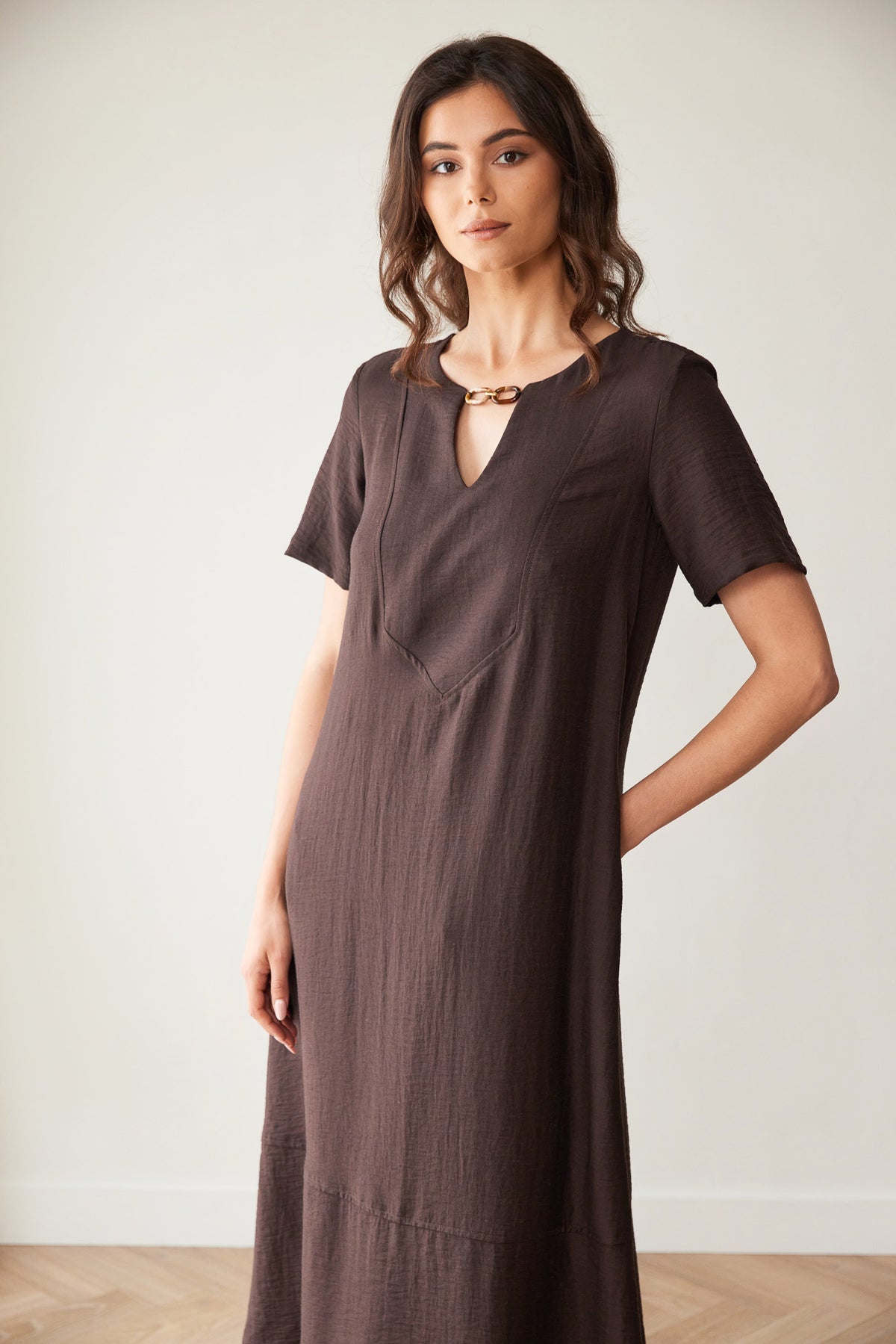 PERUZZI Longline Dress