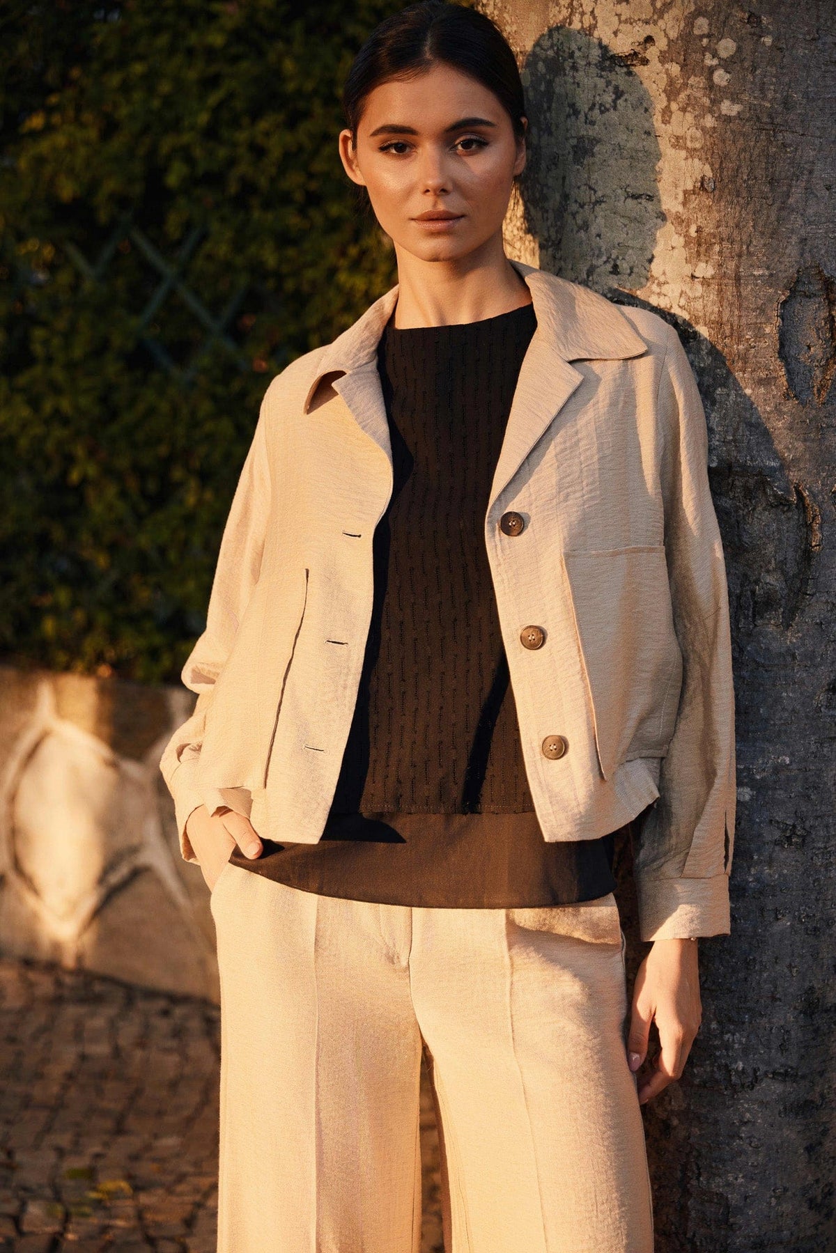 PERUZZI Crinkle Jacket