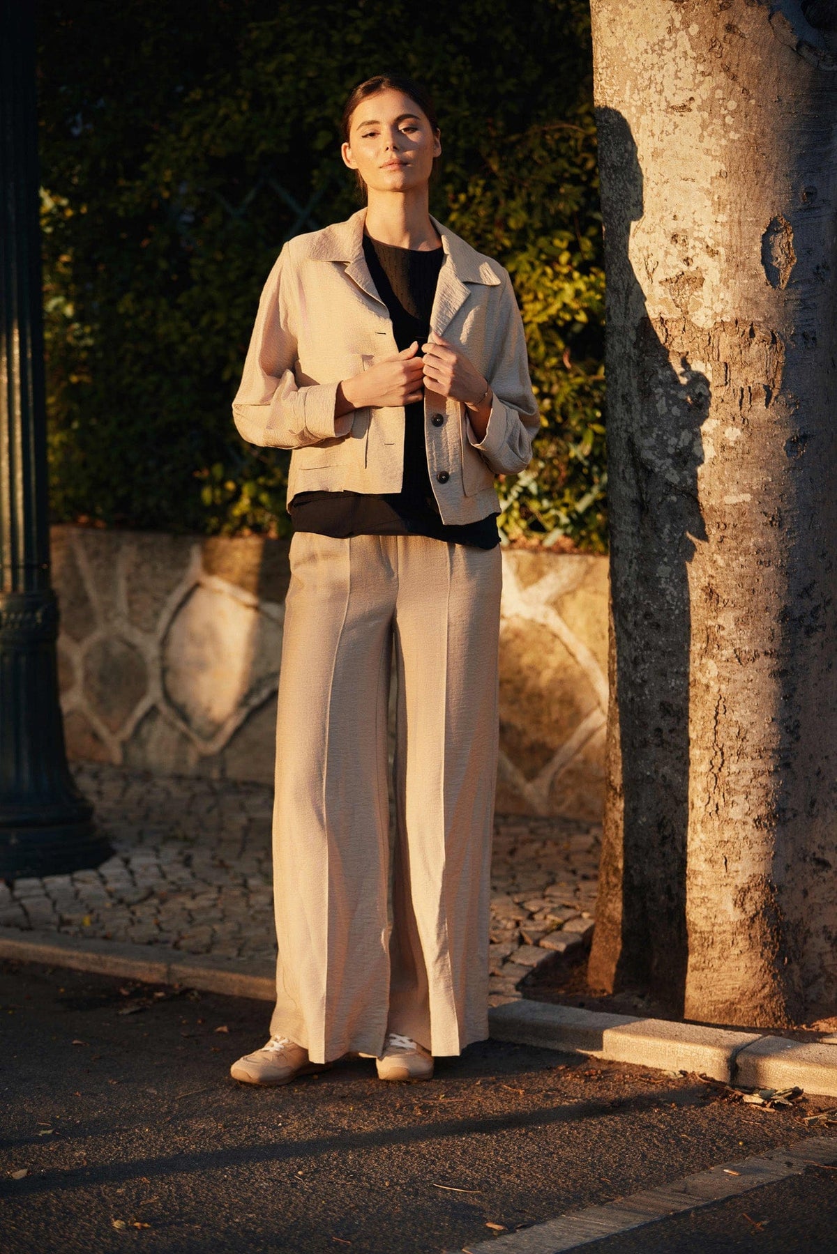 PERUZZI Crinkle Trouser