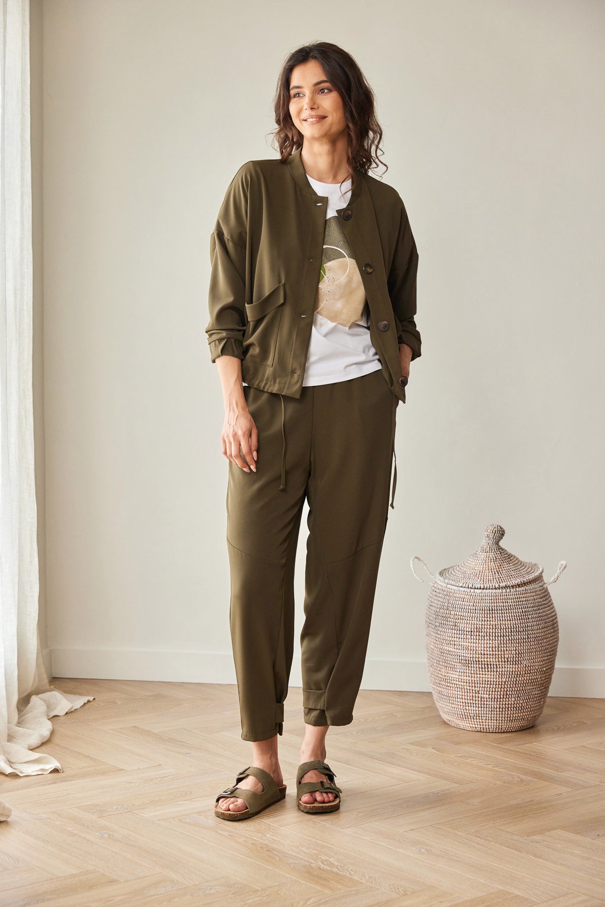 PERUZZI Button Detail Trouser