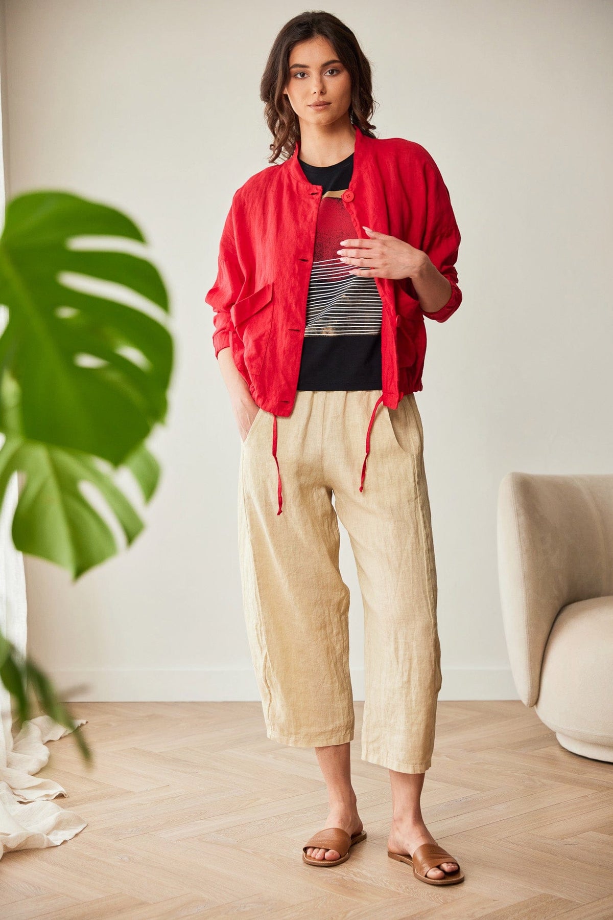 PERUZZI Linen Jacket