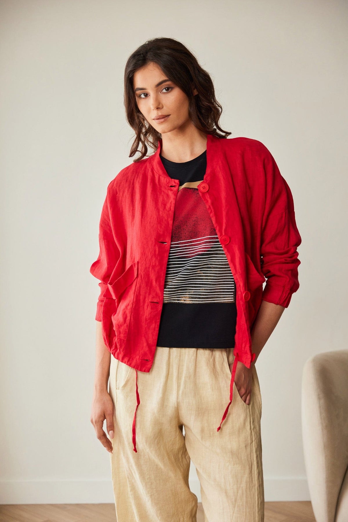 PERUZZI Linen Jacket