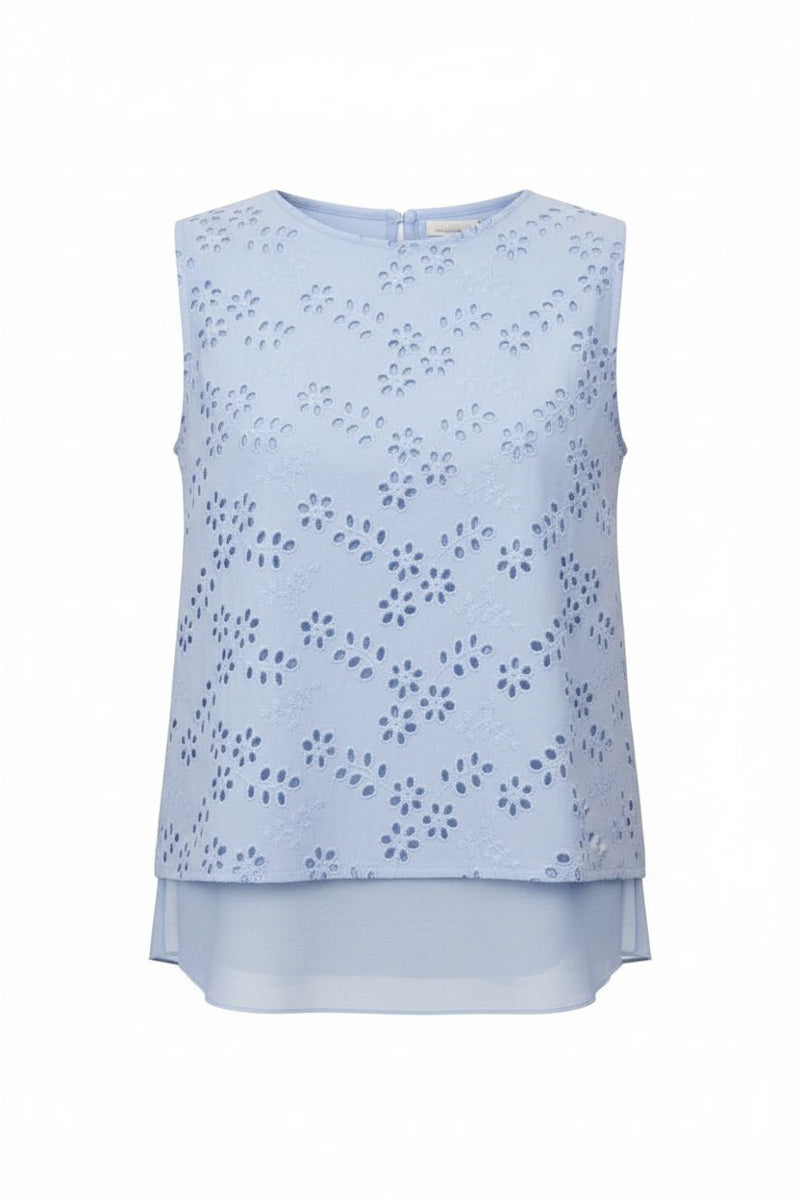 PERUZZI Floral Broderie Top