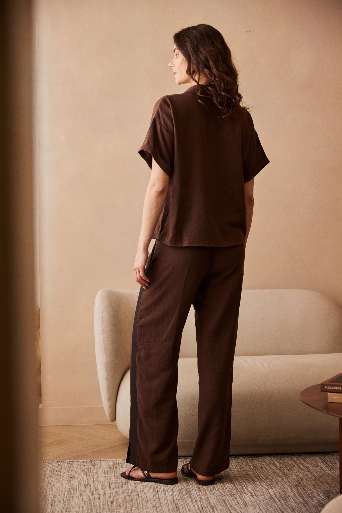 PERUZZI Ruffle Blouse