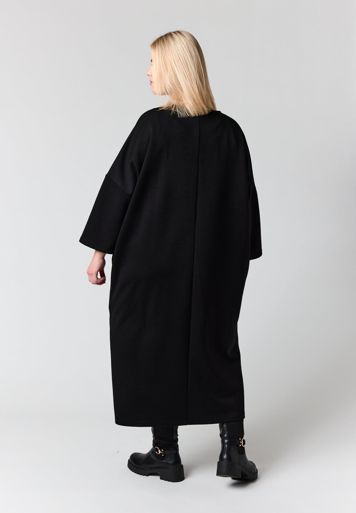 STUDIO Pleather Pocket Dress