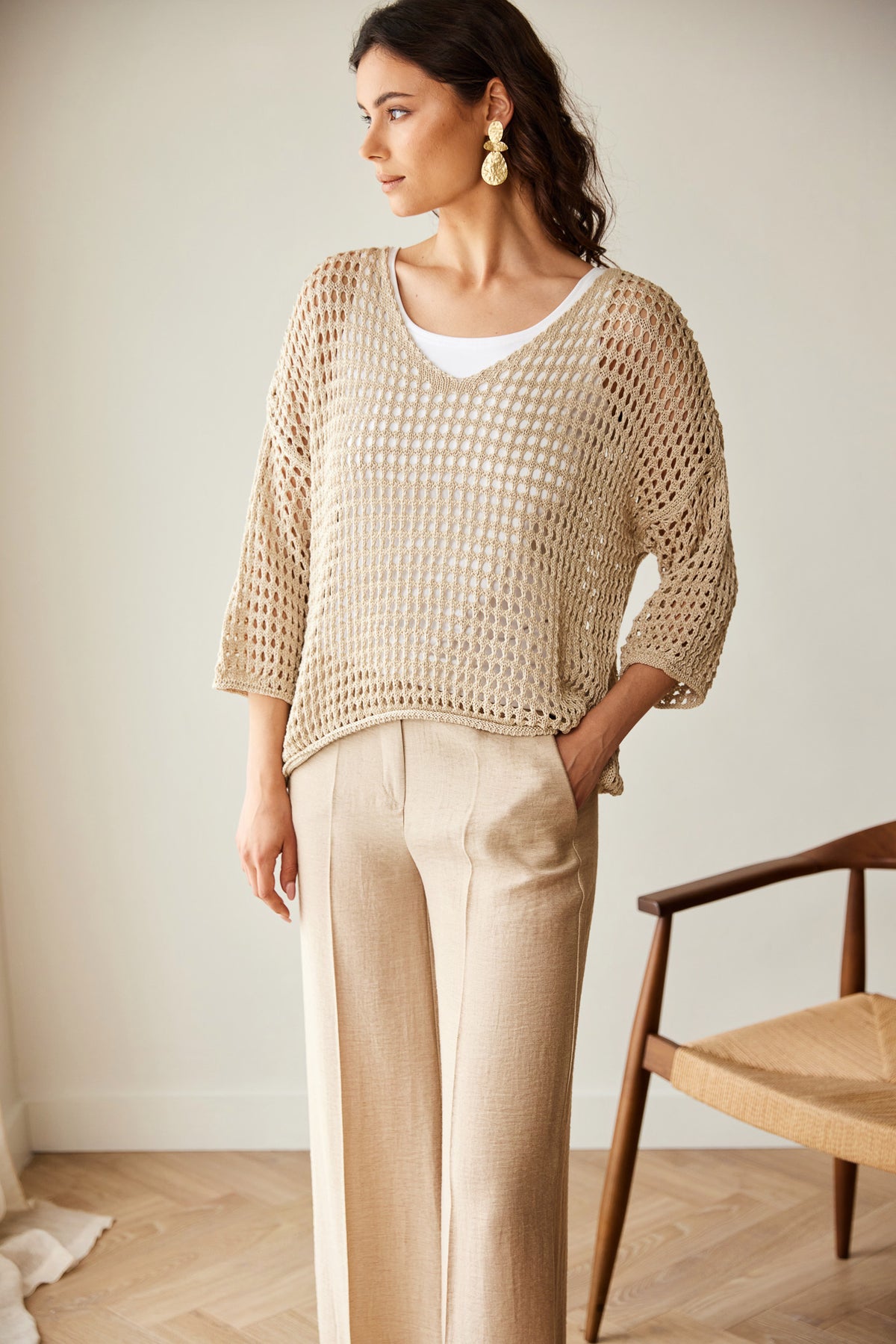 PERUZZI Open Stitch Knit