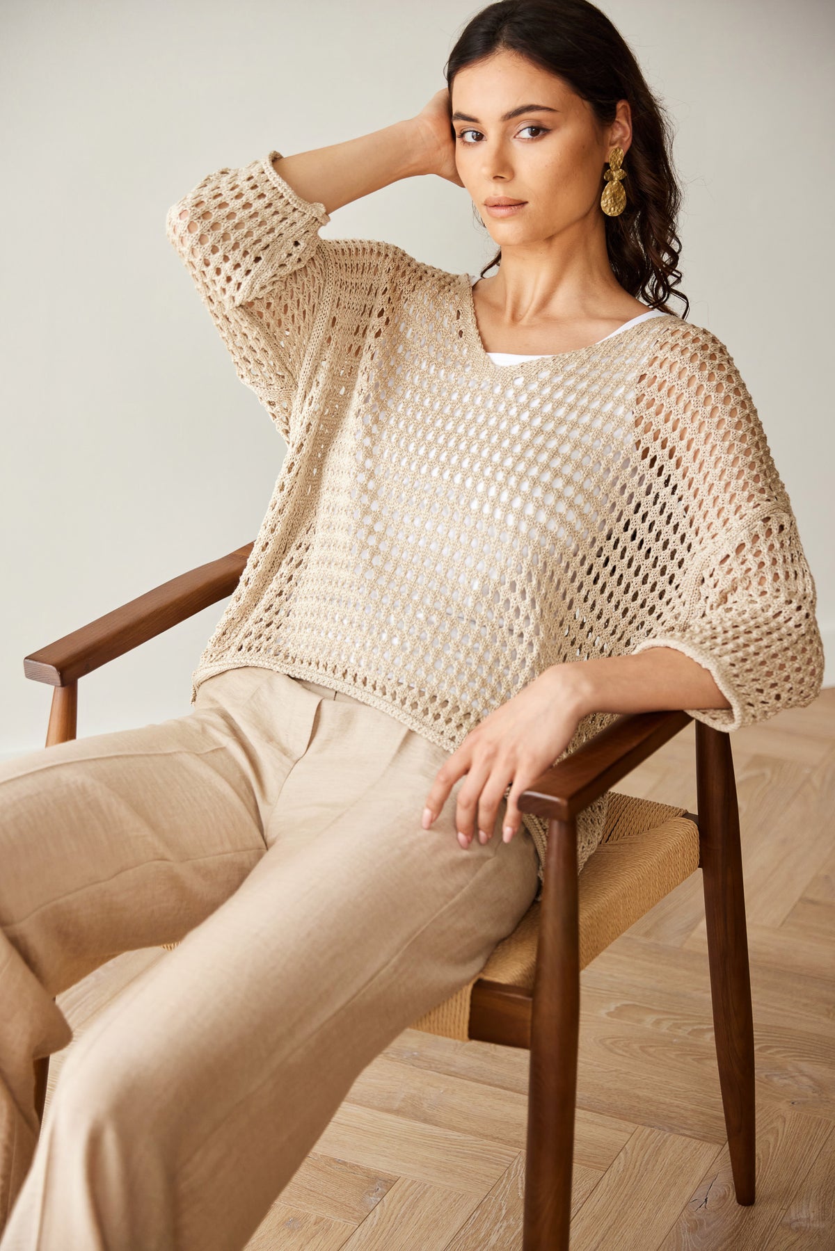 PERUZZI Open Stitch Knit