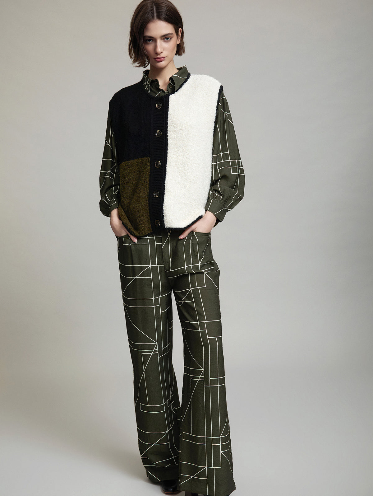 Skatie Boucle Waistcoat