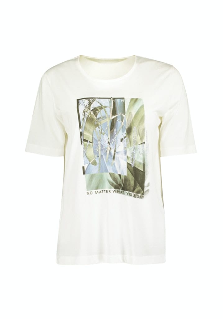 SuZa Abstract Print T-shirt