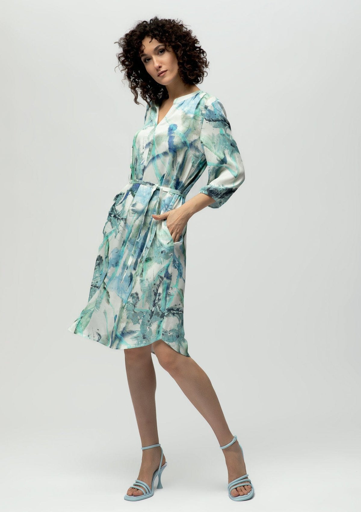 SuZa Marble Print Dress