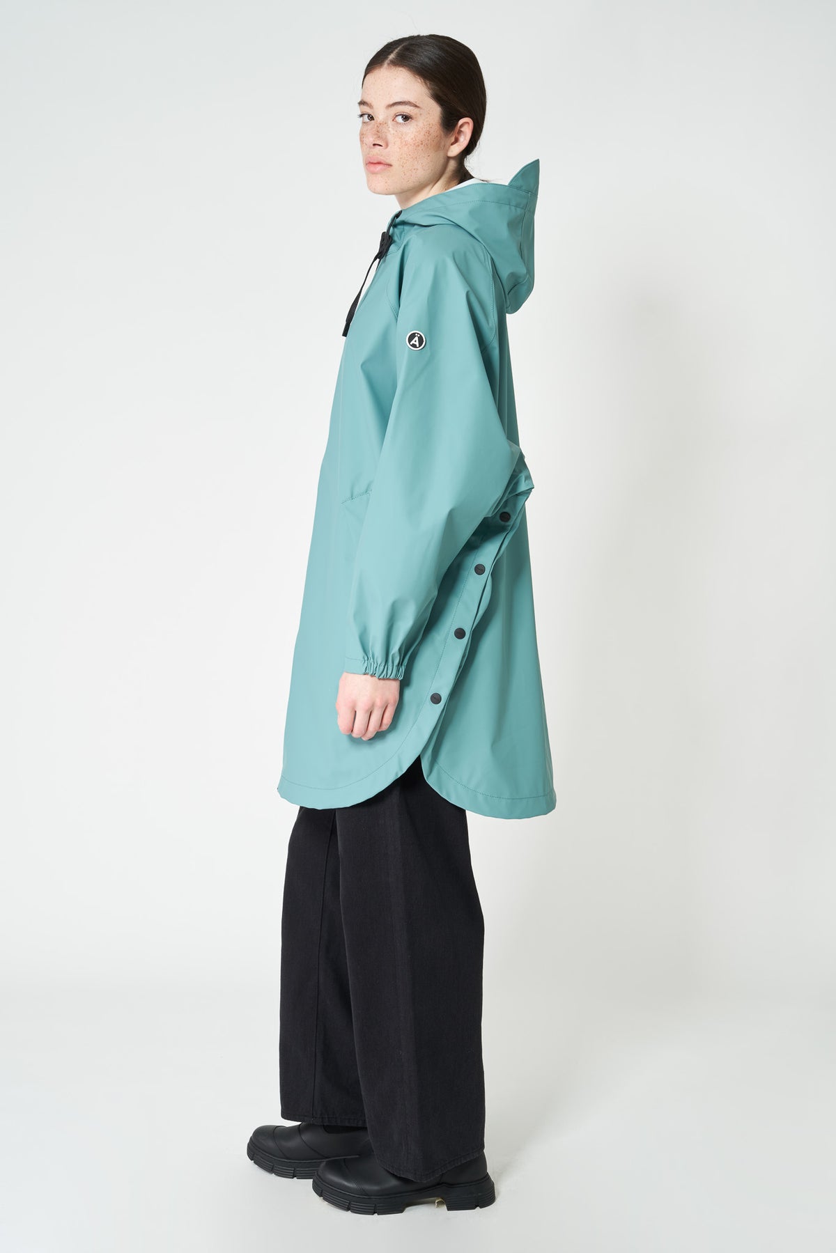 TANTÄ Cape Button Raincoat