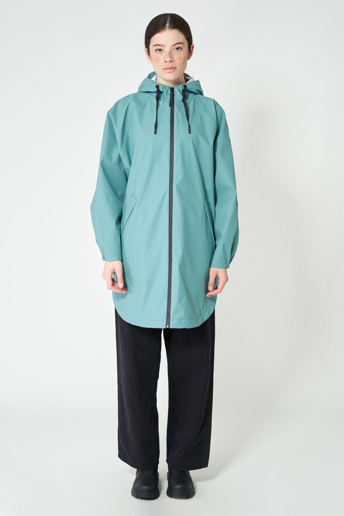 TANTÄ Cape Button Raincoat