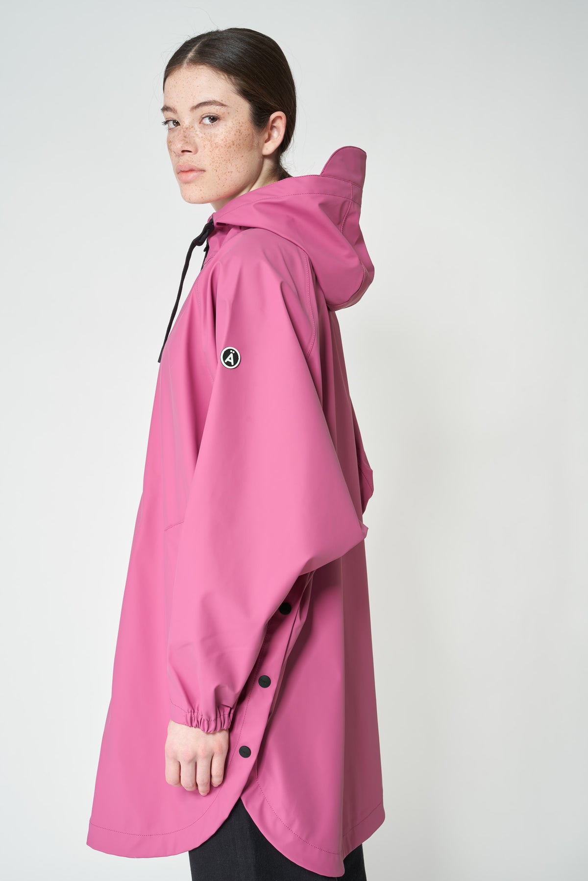 TANTÄ Cape Button Raincoat