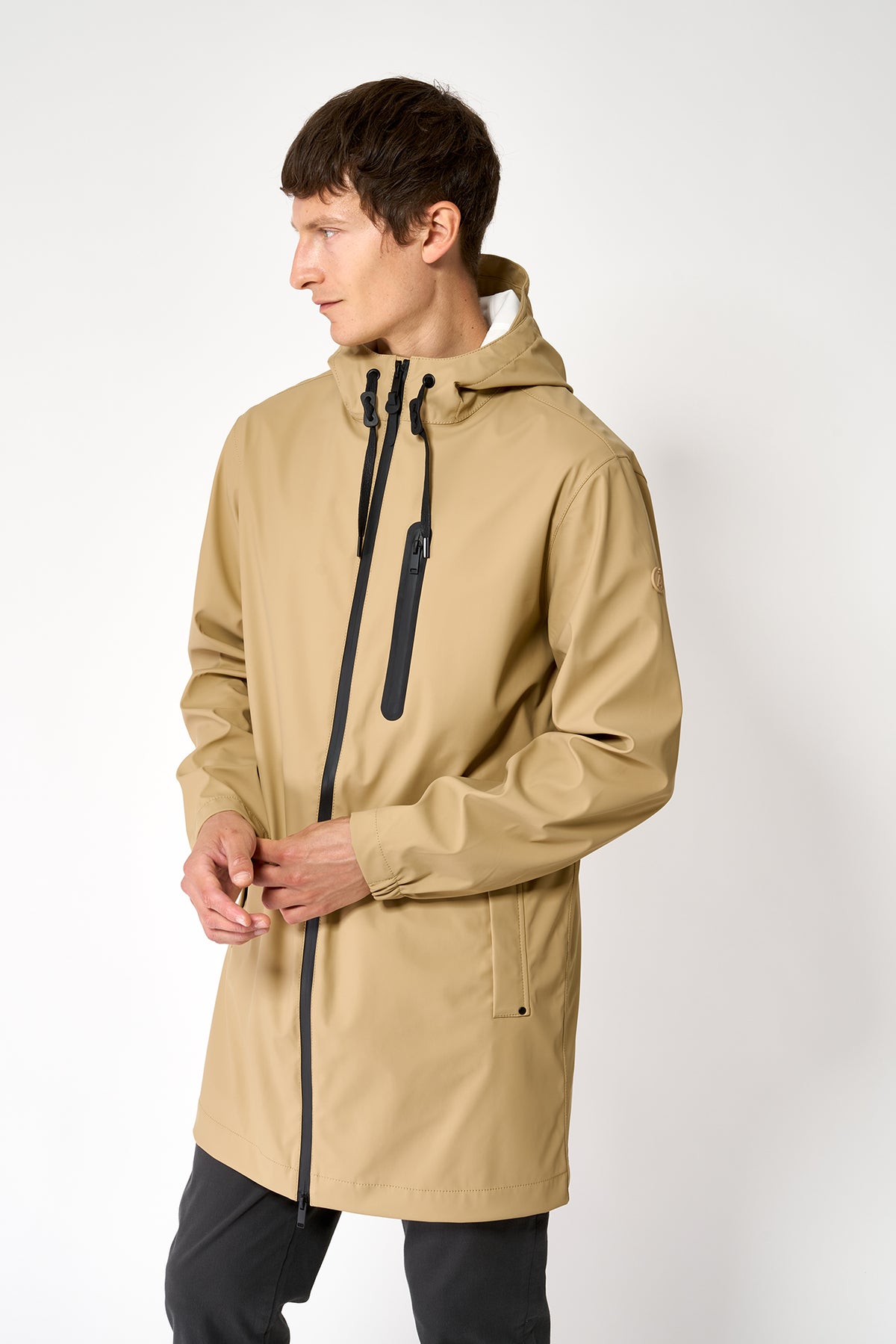 TANTÄ Zip Pocket Waterproof Coat