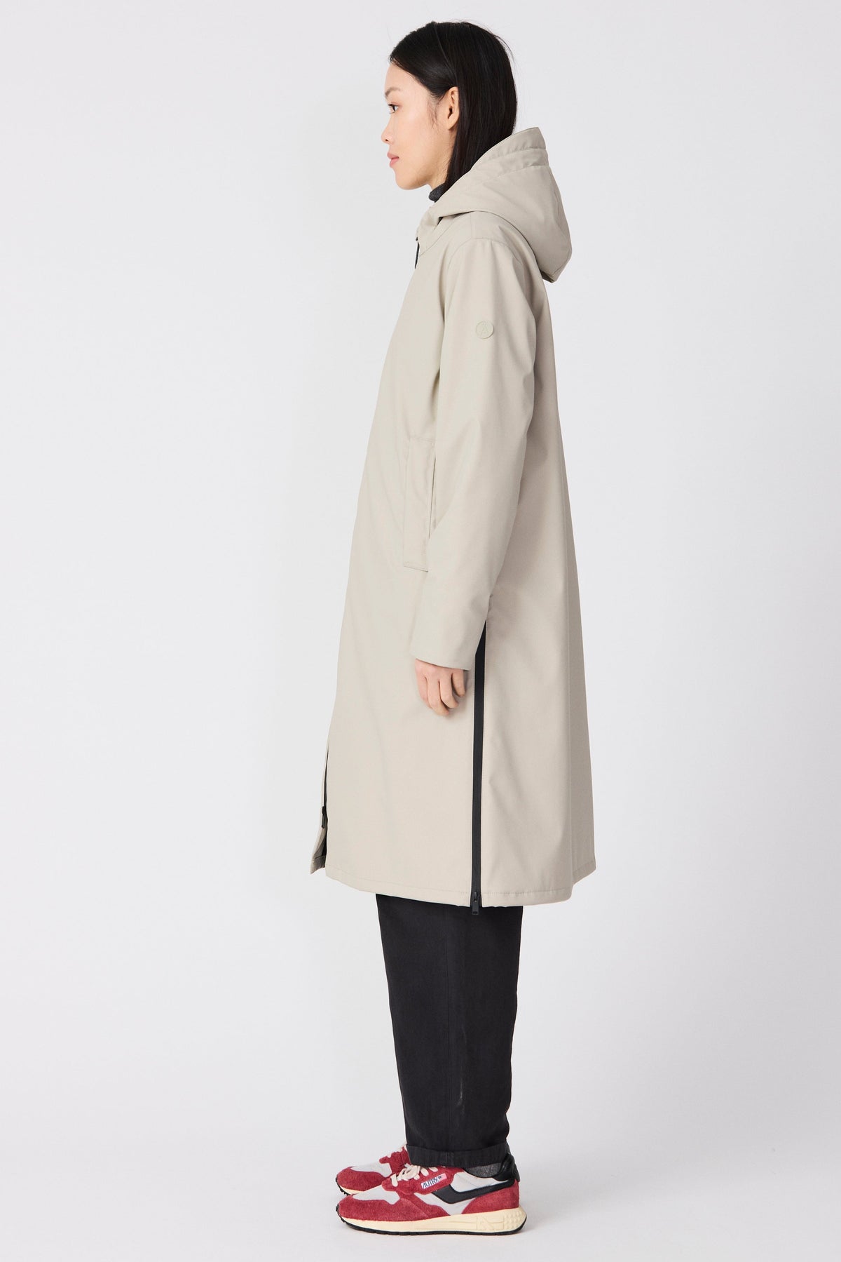 TANTÄ Waterproof Contrast Side ZipCoat