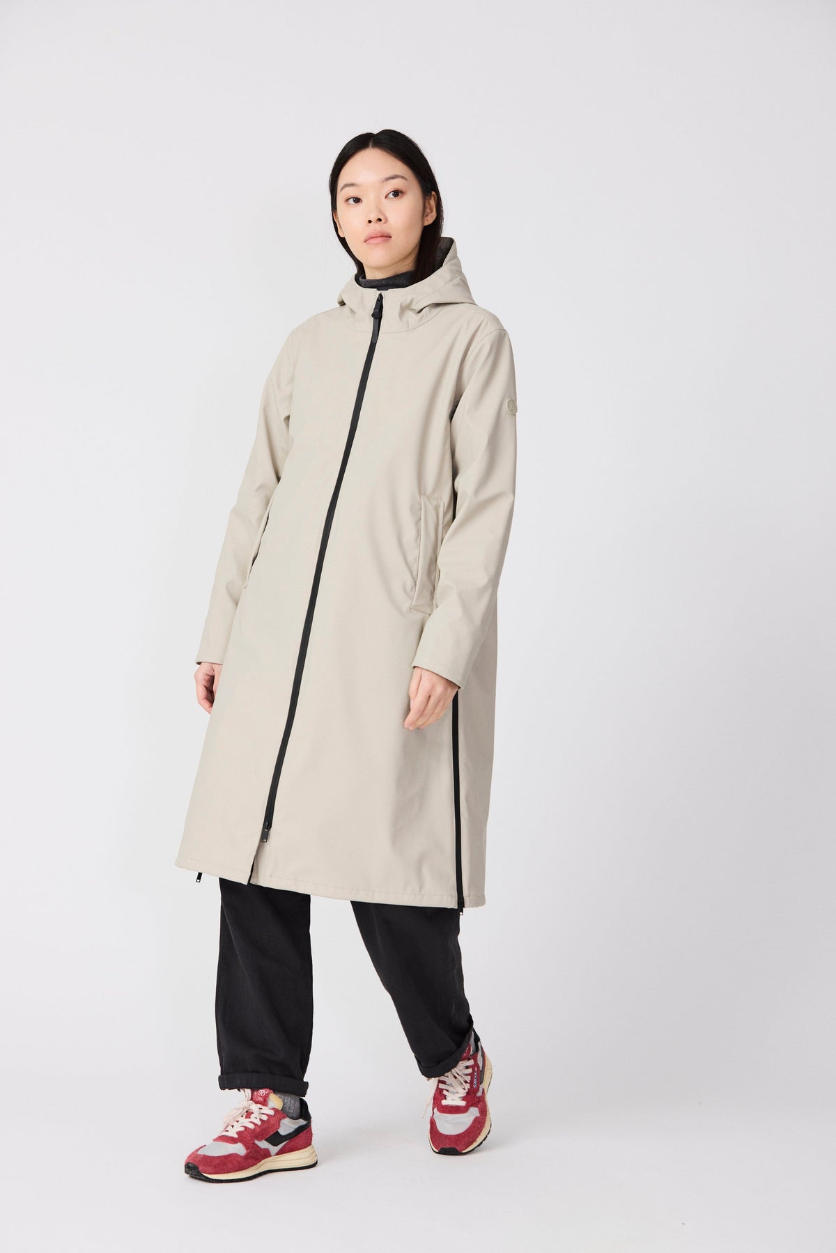 TANTÄ Waterproof Contrast Side ZipCoat