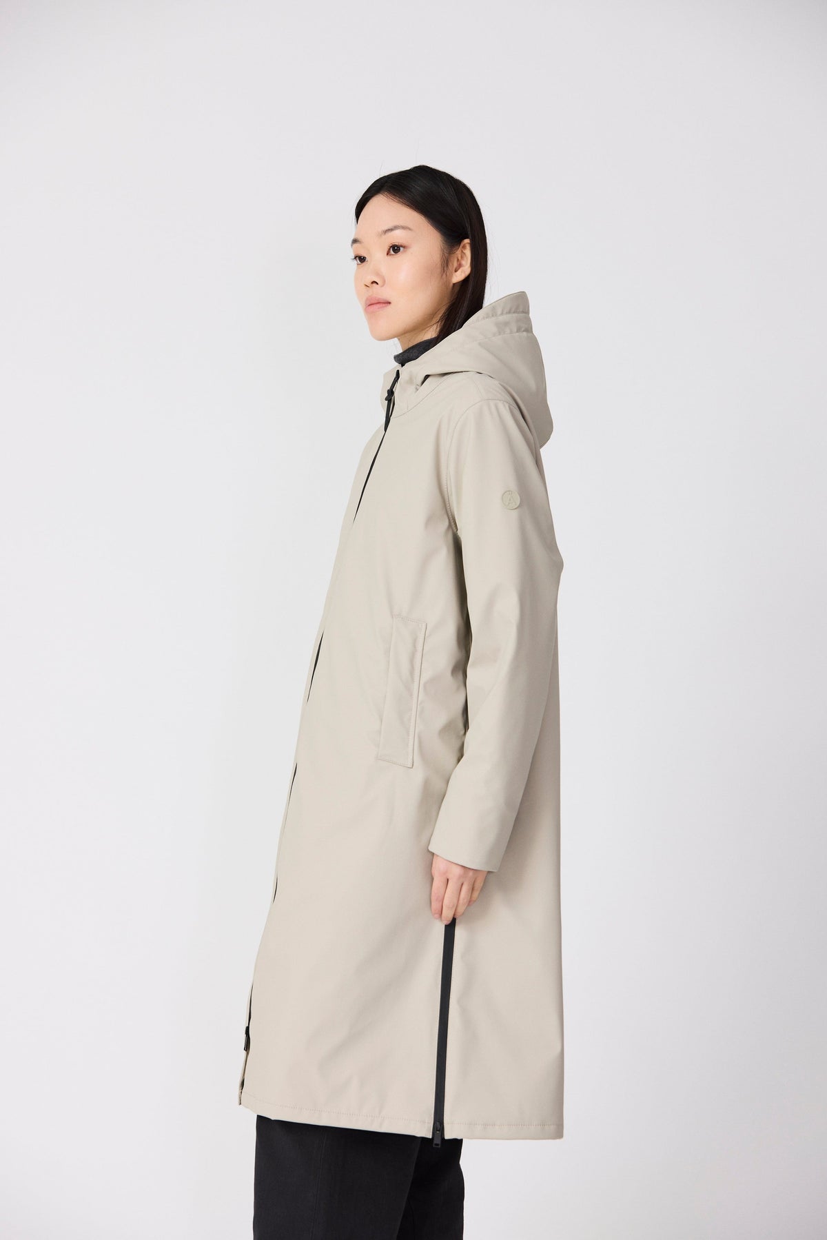 TANTÄ Waterproof Contrast Side ZipCoat