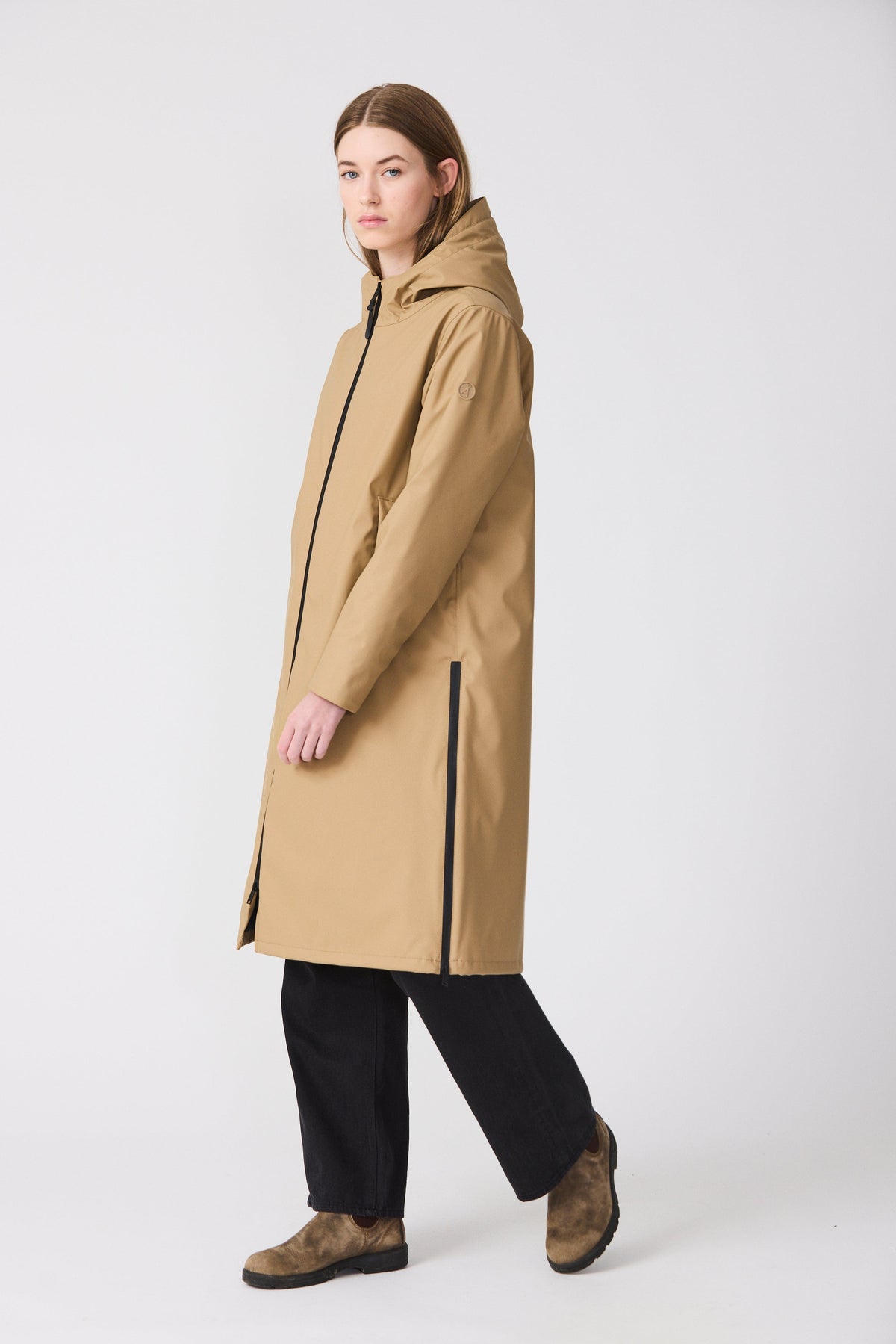 TANTÄ Waterproof Contrast Side ZipCoat