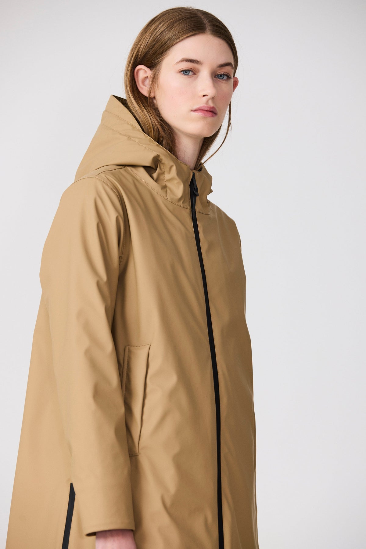 TANTÄ Waterproof Contrast Side ZipCoat