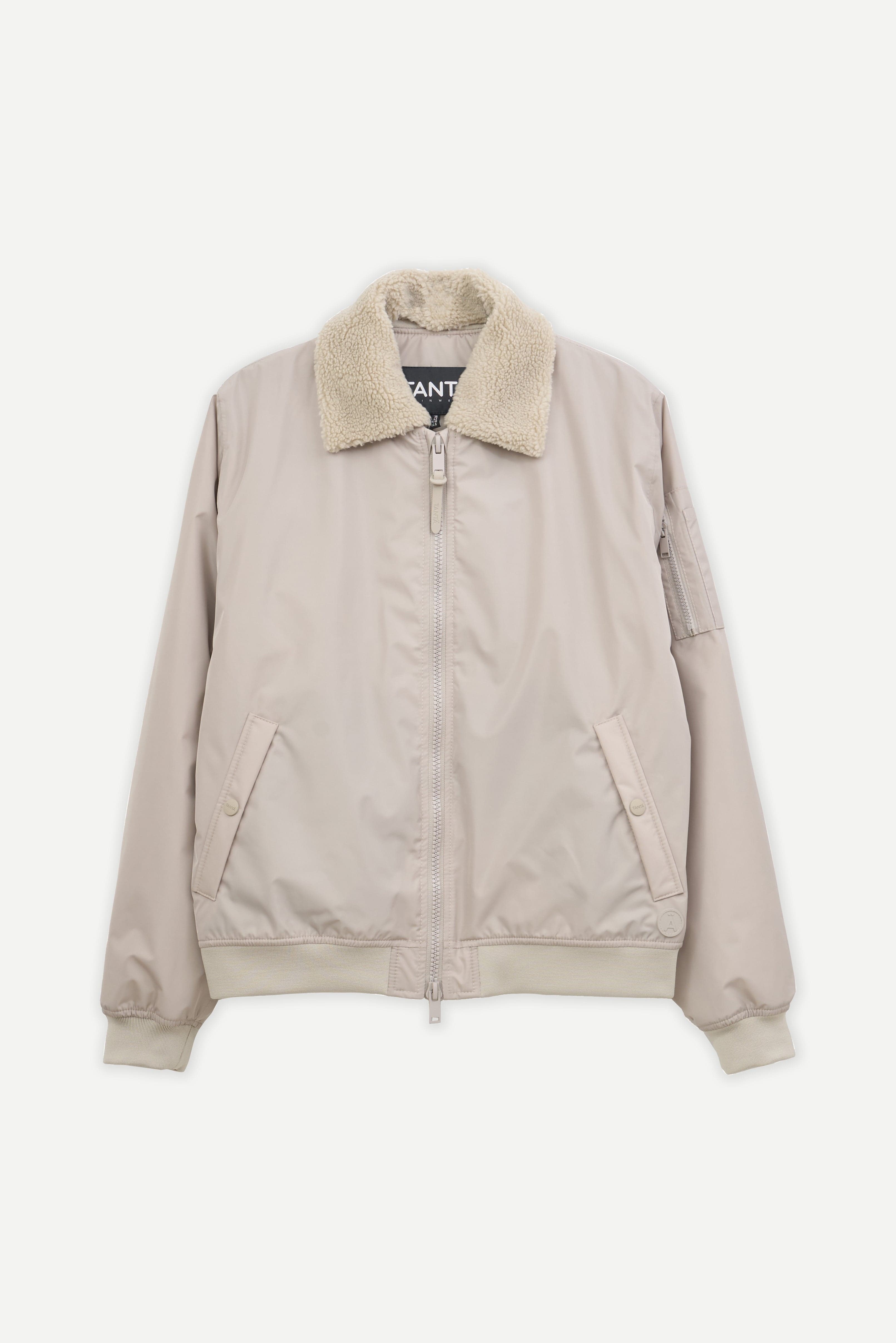 TANTÄ Detachable Teddy Collar Jacket – Choice Boutique