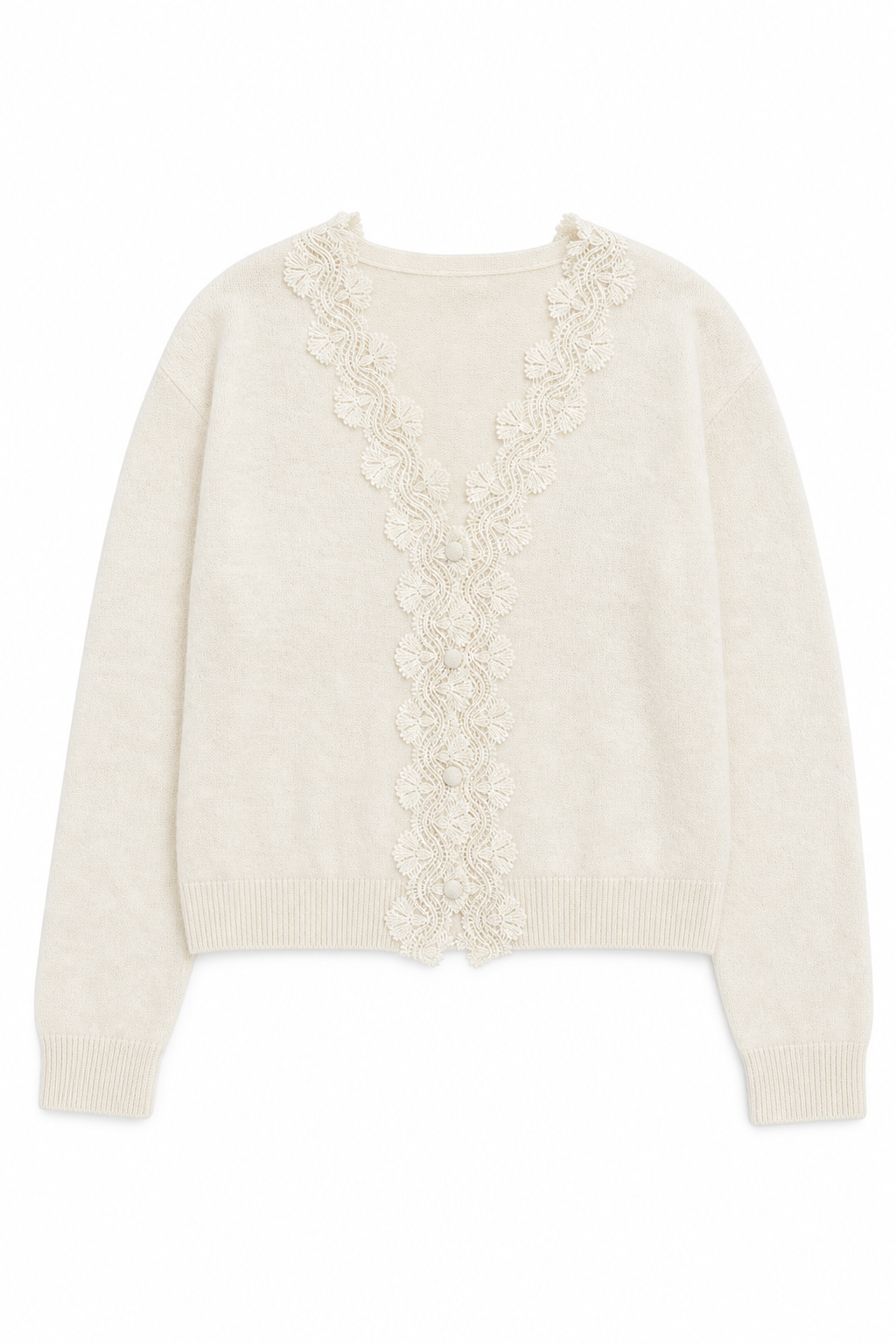 Julie Guerlande Lace Detail Knit