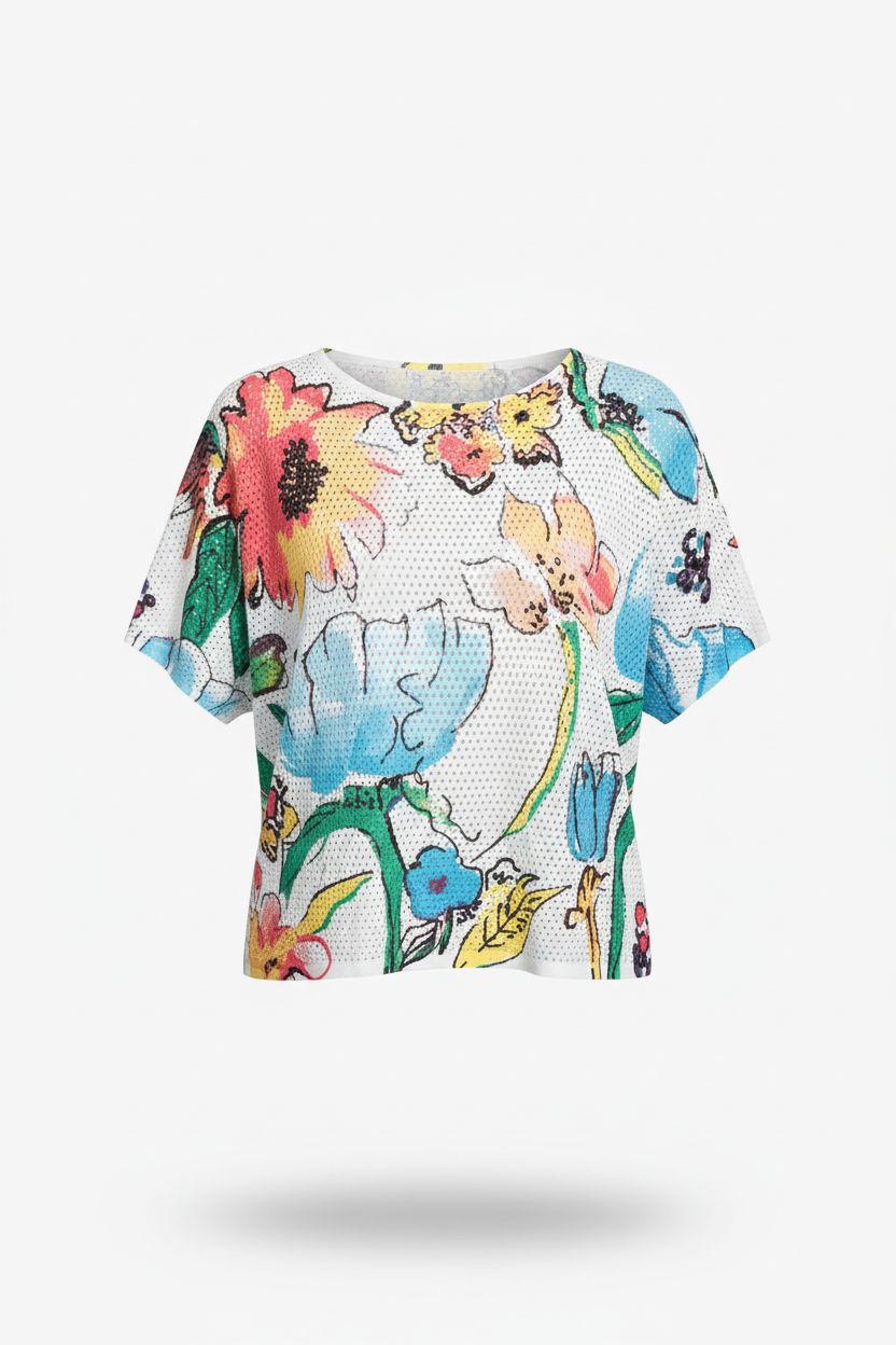 Kartner Net Knit Top