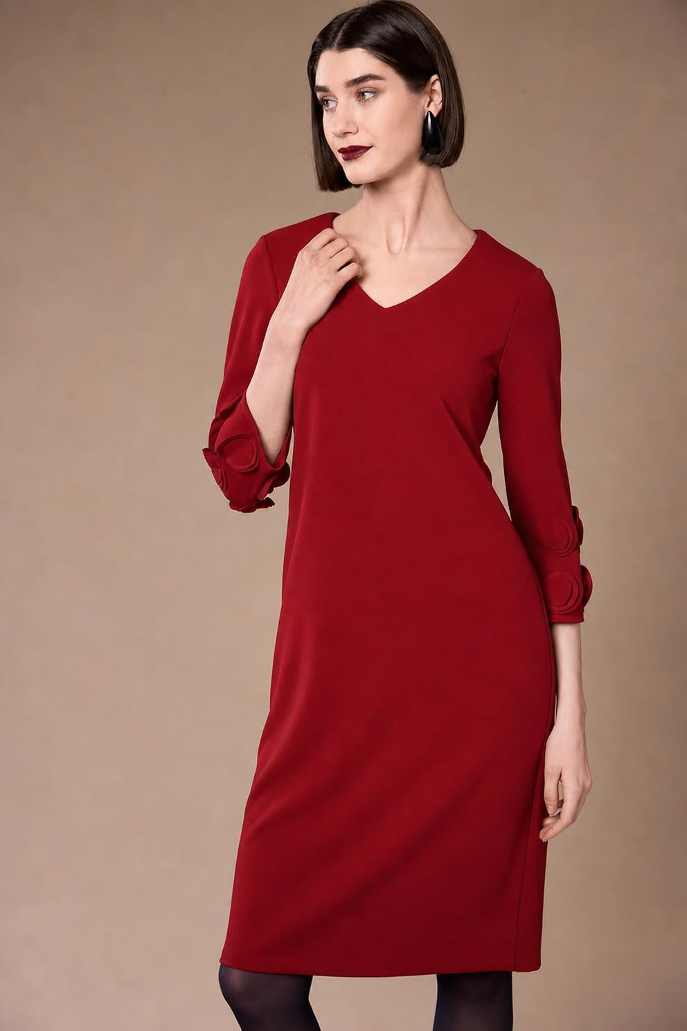 Peruzzi Frill Sleeve Dress