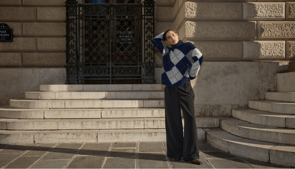 Soyaconcept Argyle Knit