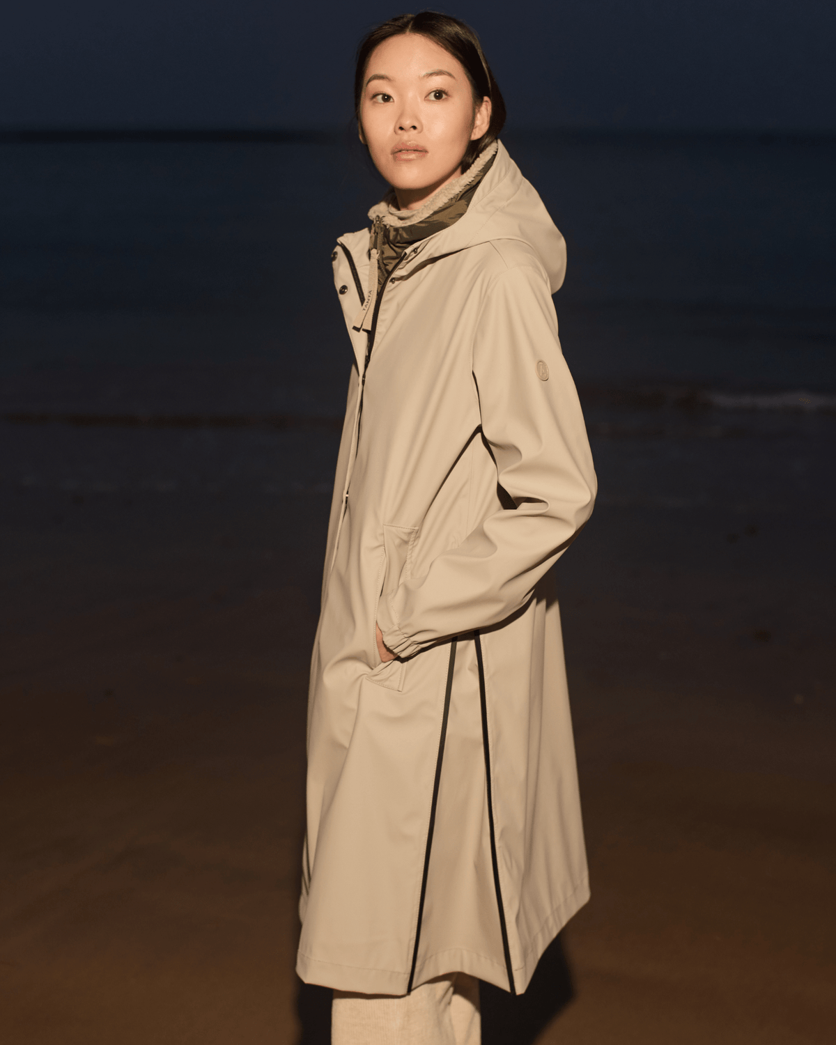 TANTÄ Waterproof Contrast Side ZipCoat