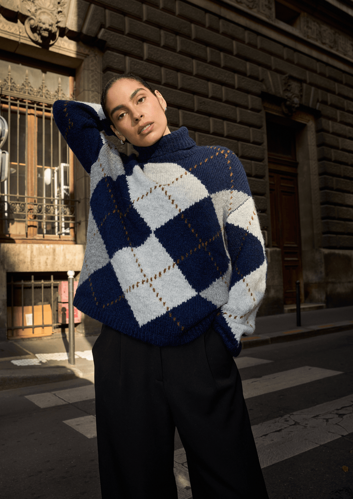 Soyaconcept Argyle Knit