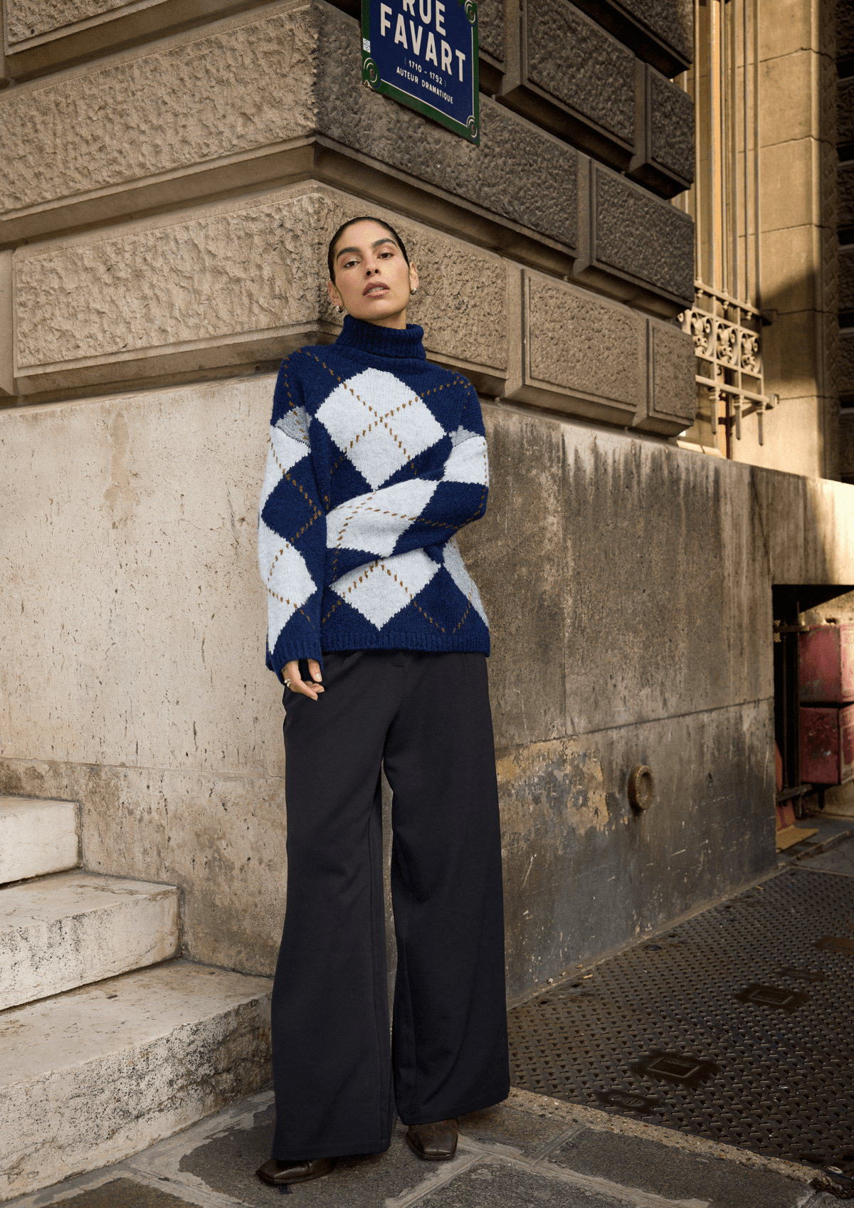 Soyaconcept Argyle Knit