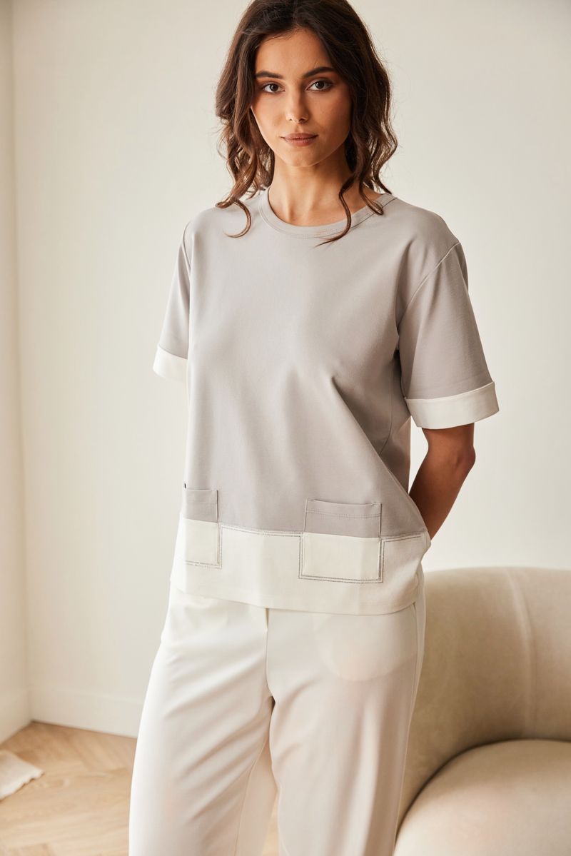 PERUZZI Contrast Top