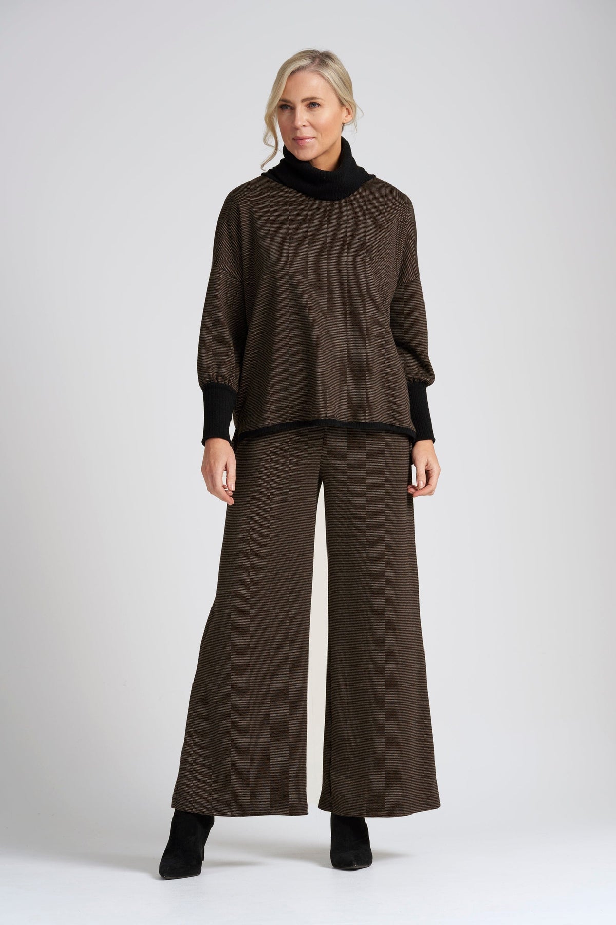 Peruzzi Cowl Neck Top